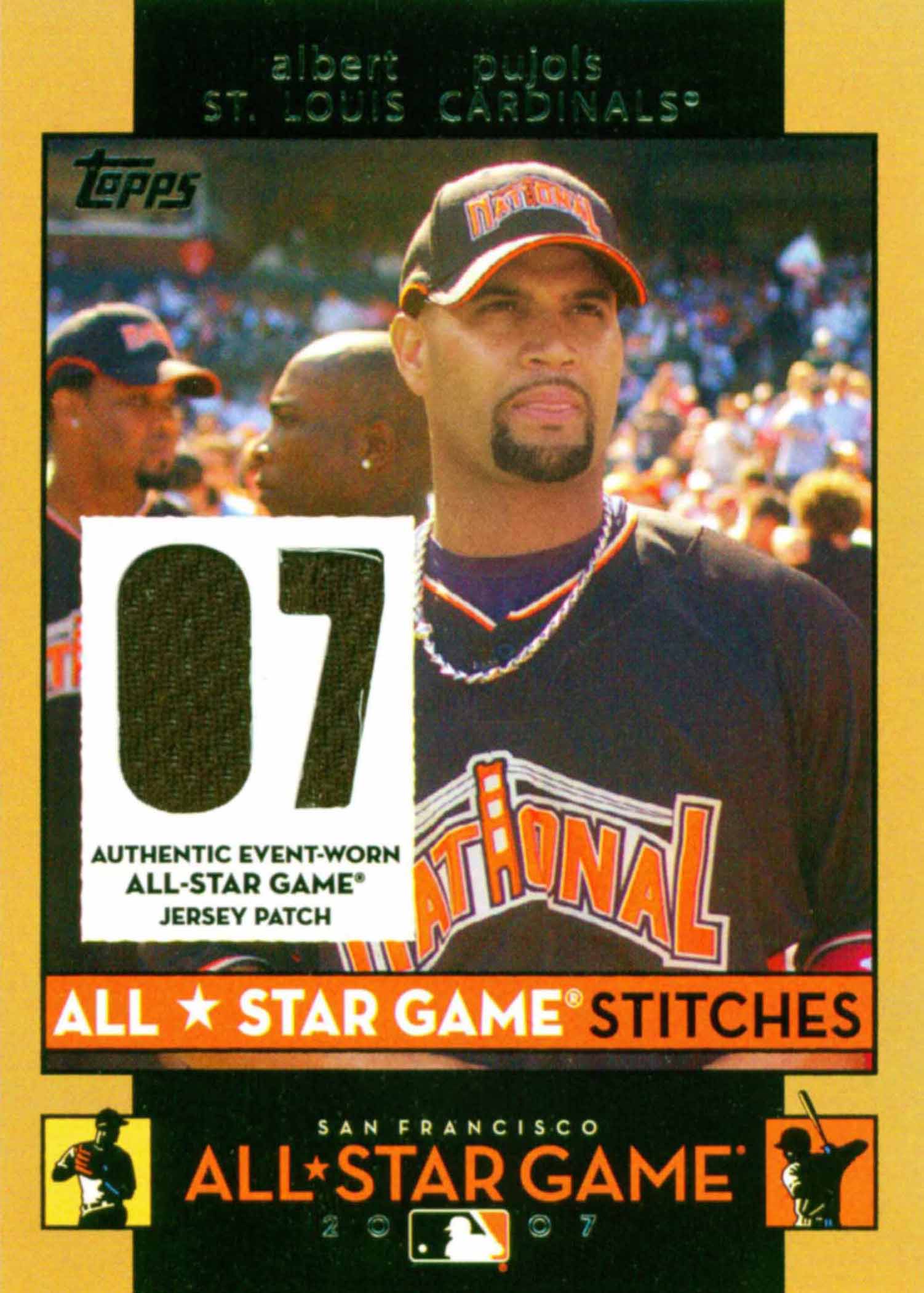 2007 Topps Update All-Star Stitches