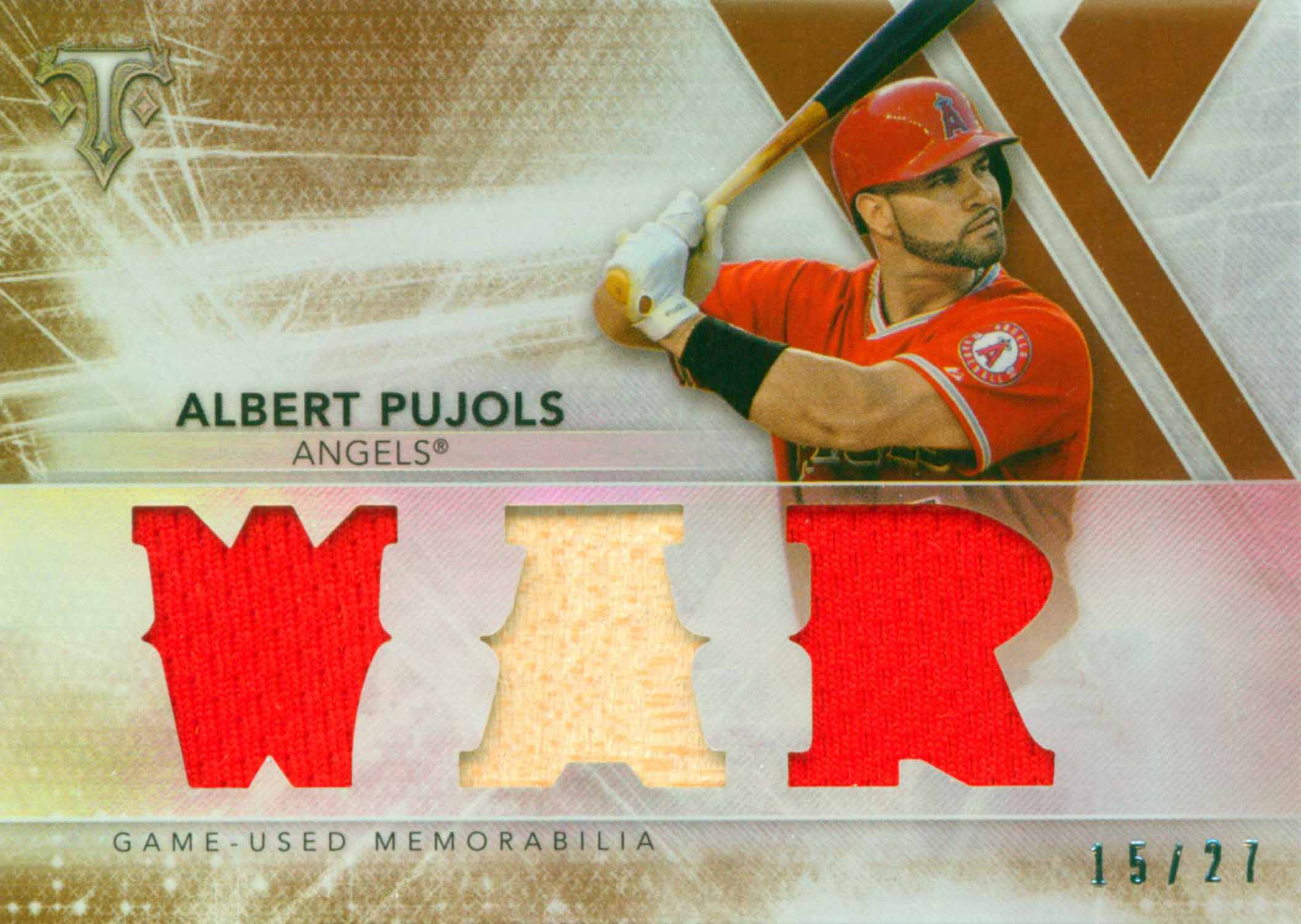 2015 Topps Triple Threads Relics Sepia