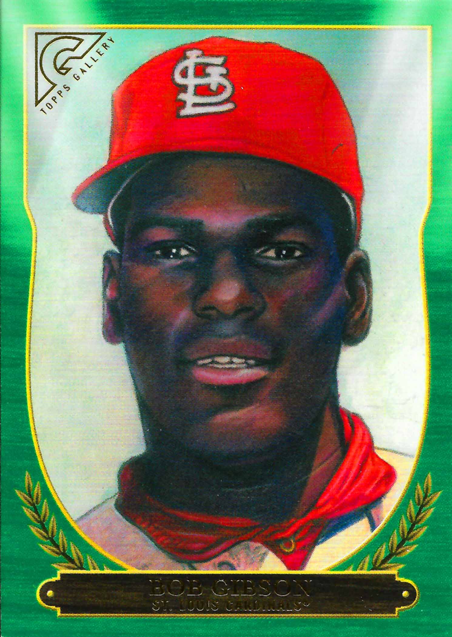2018 Topps Gallery Hall of Fame Green