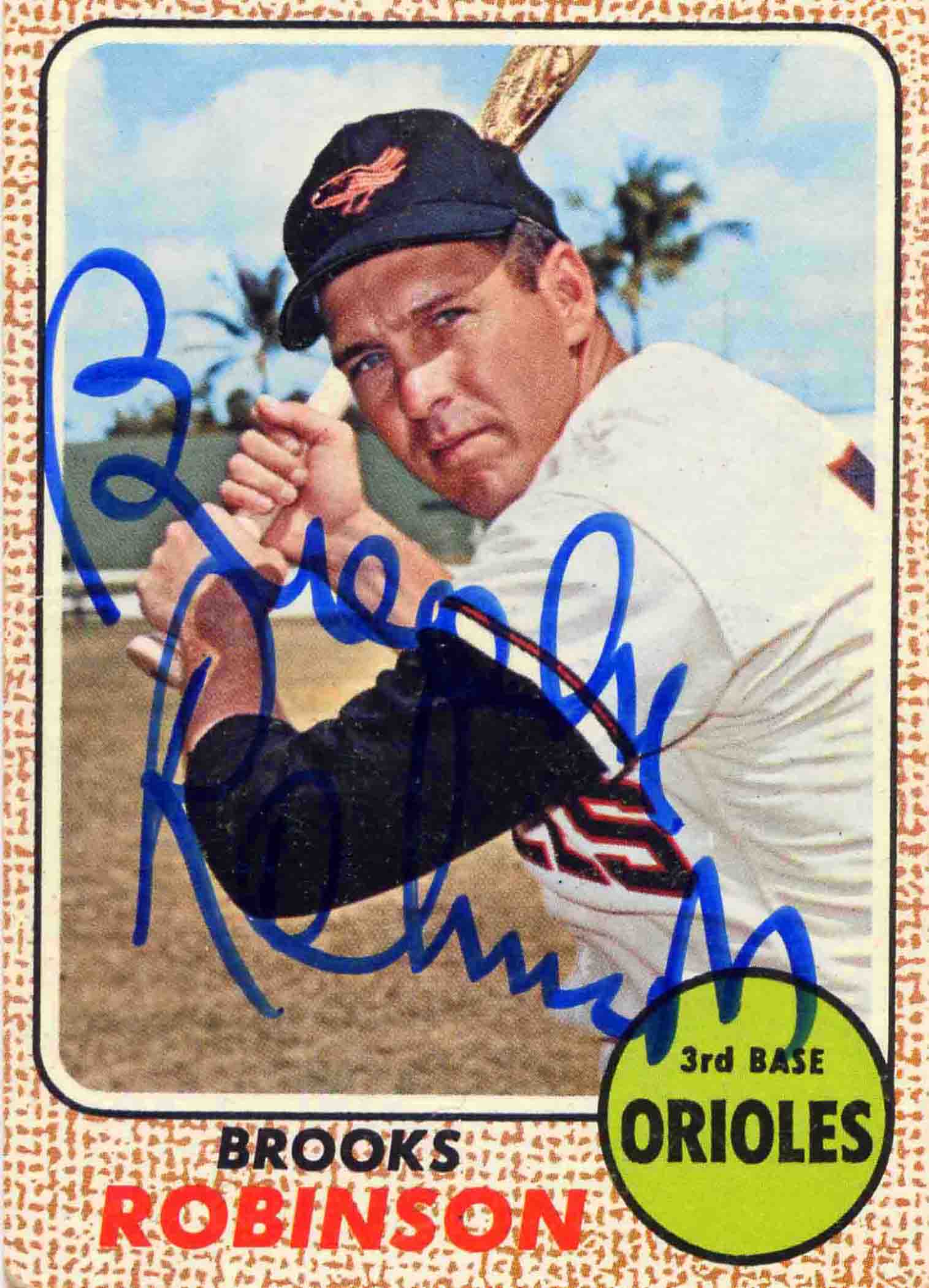 1968 Topps Autographed