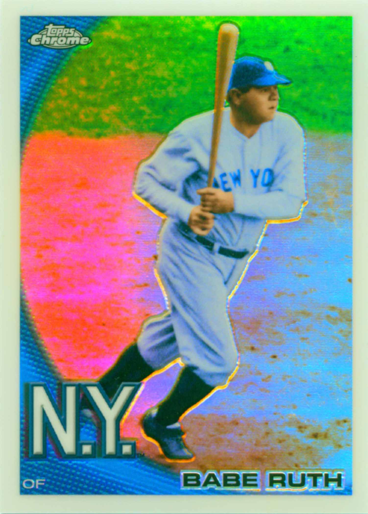 2010 Topps Chrome Wrapper Redemption Refractors