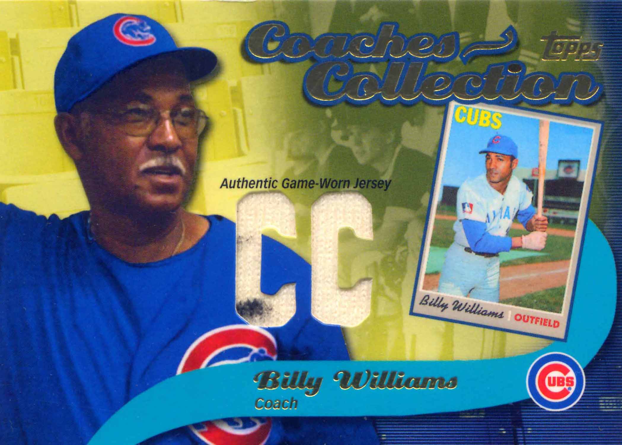 2002 Topps Coaches Collection Relics Jersey