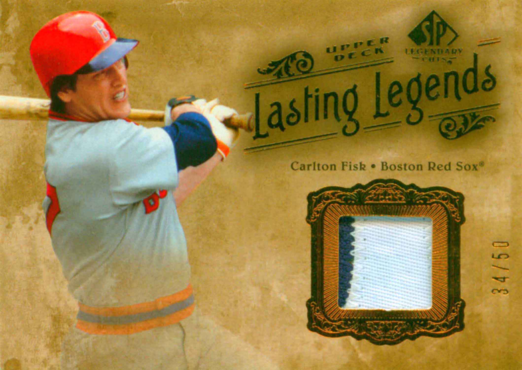 2005 SP Legendary Cuts Lasting Legends Patch