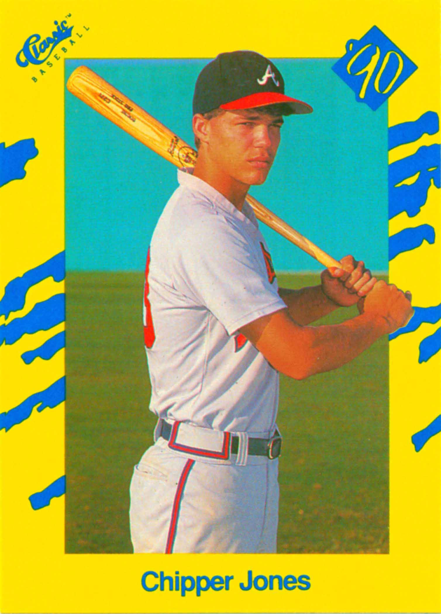 Chipper jones durham bulls card