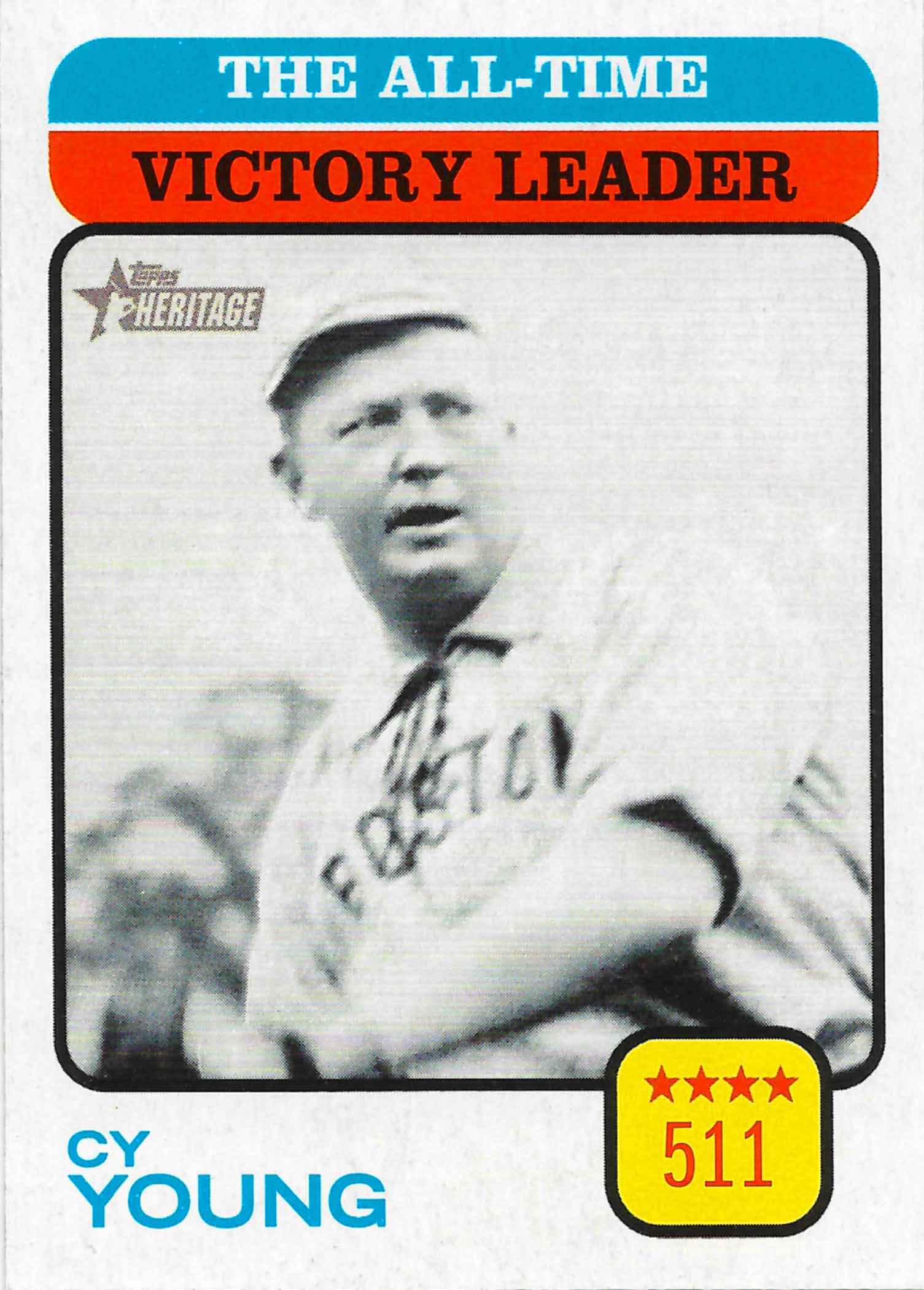 2022 Topps Heritage All-Time Victory Leader