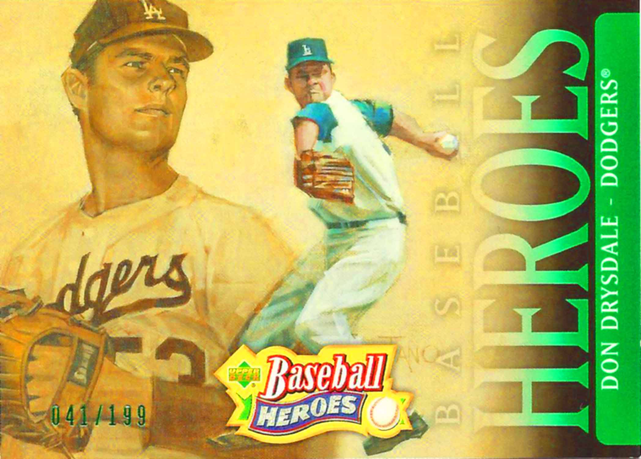 2005 Upper Deck Baseball Heroes Emerald Header