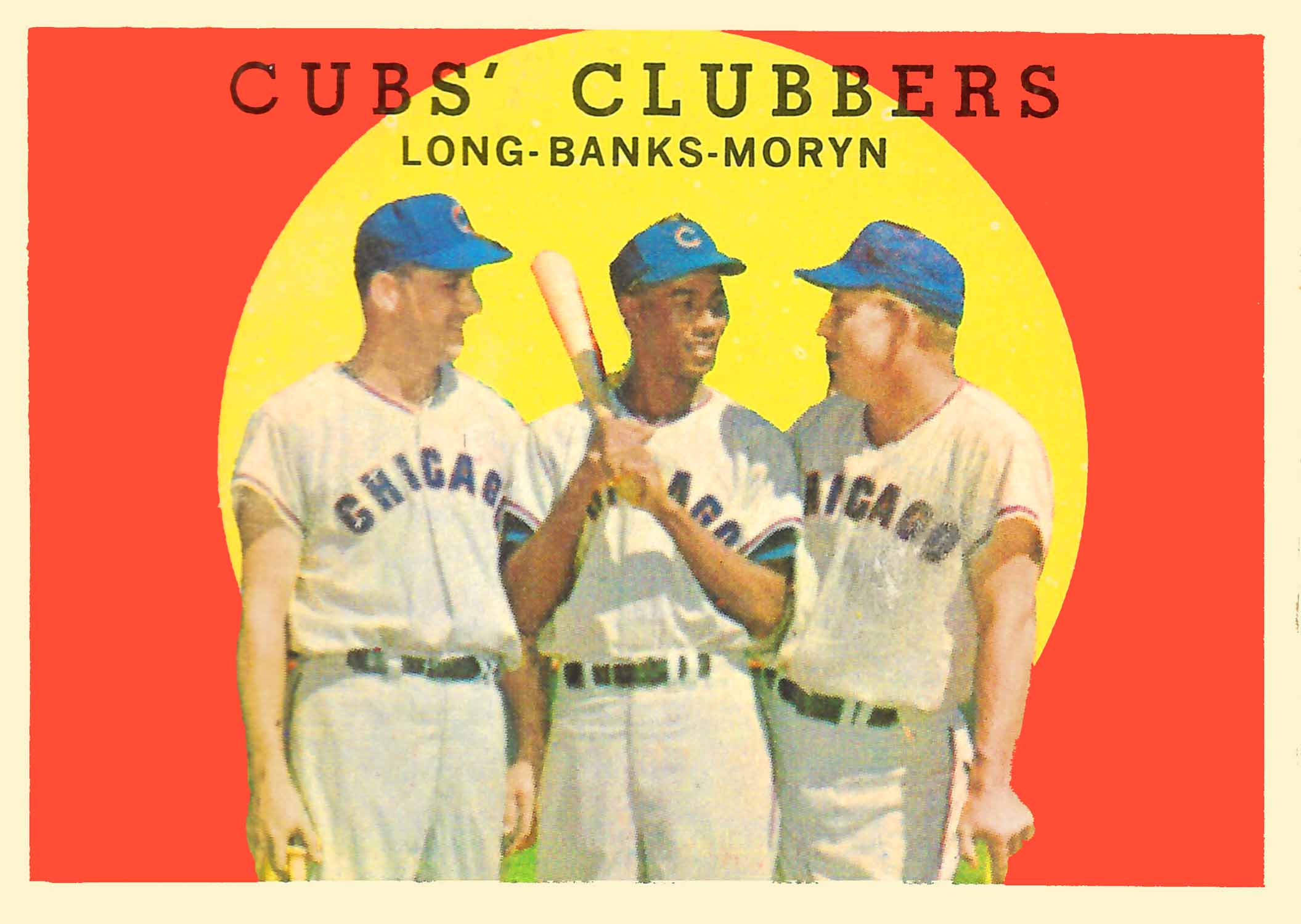 1959 Topps Cubs Clubbers