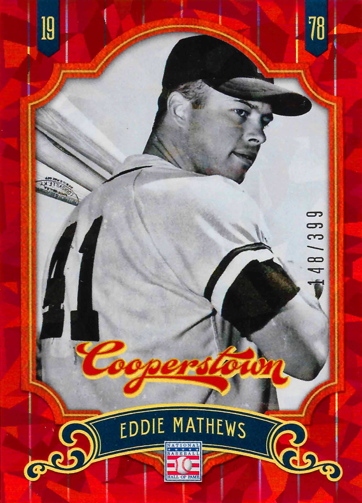 2012 Panini Cooperstown Crystal Collection Red
