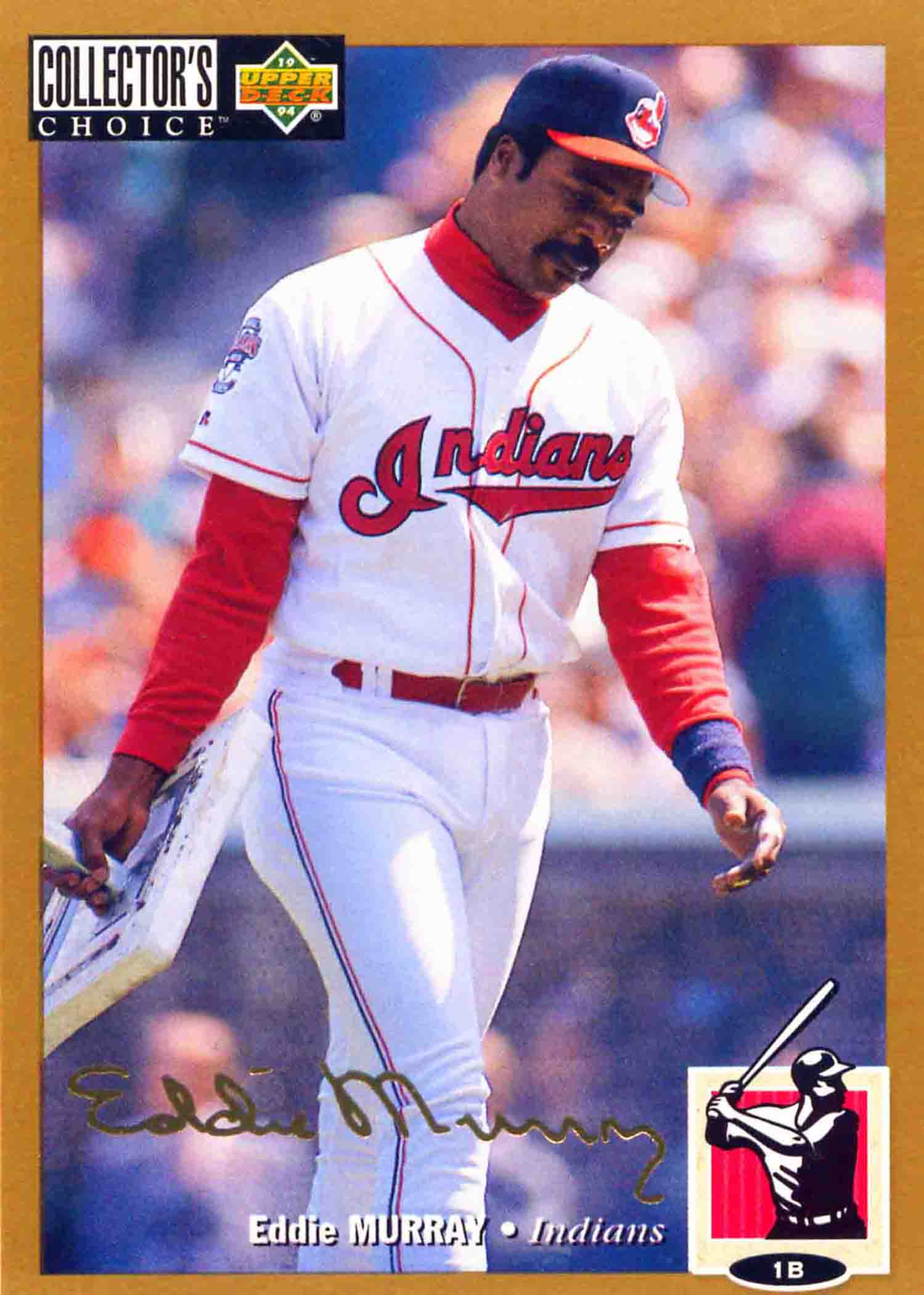 Eddie Murray 1994 Select #329 Cleveland Indians | mancavecards