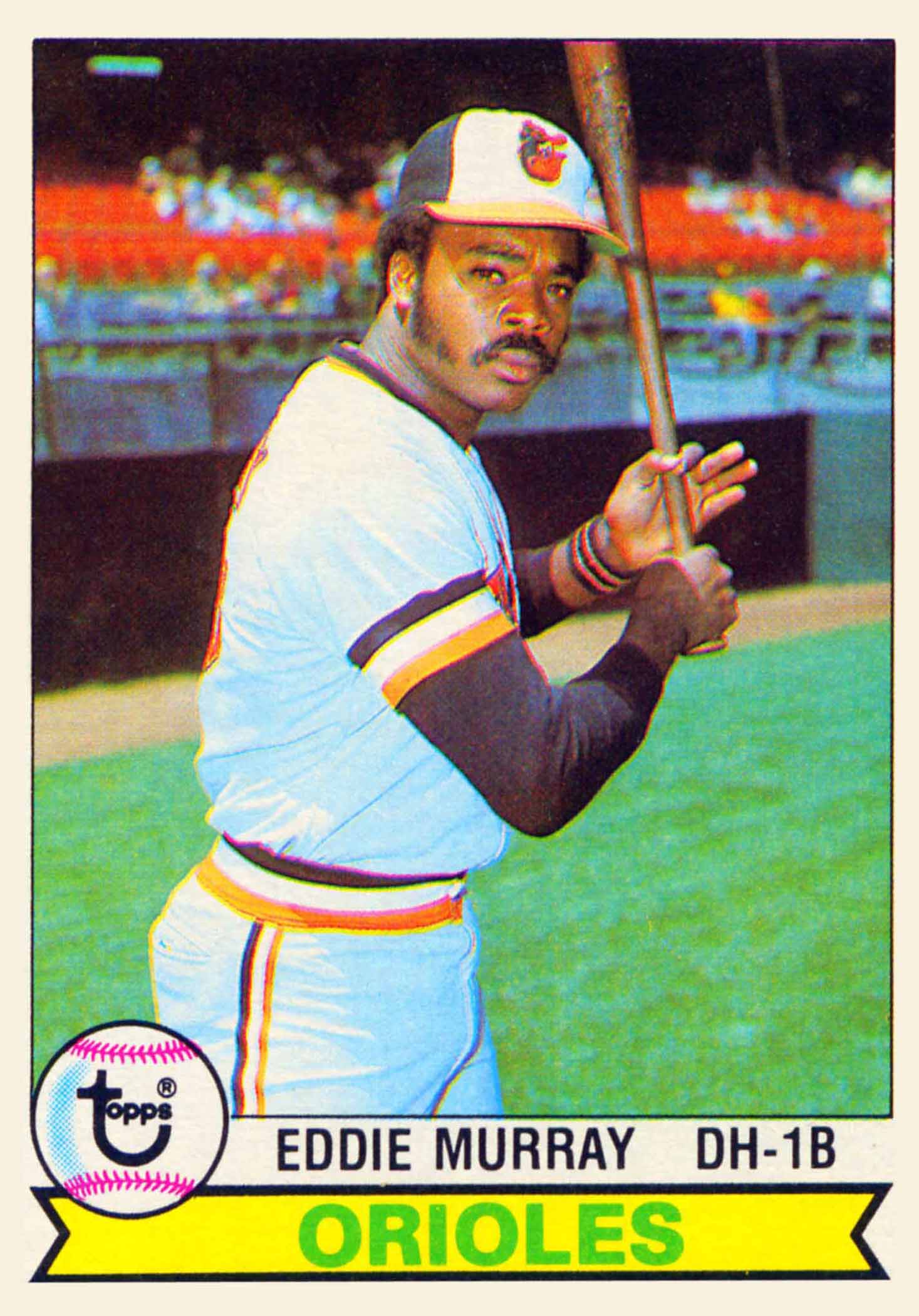 Circa 1983 Eddie Murray Baltimore Orioles Game Worn Hat