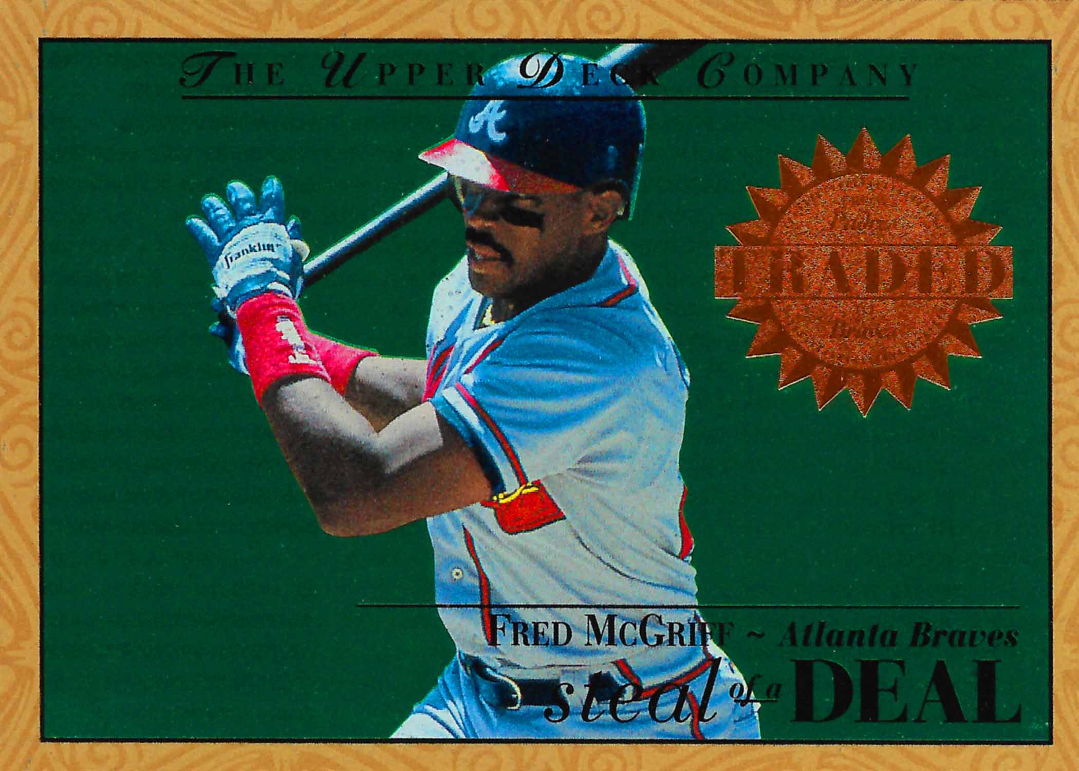 EZ63 Fred McGriff Tampa Bay Devil Rays Baseball 8x10 11x14 16x20