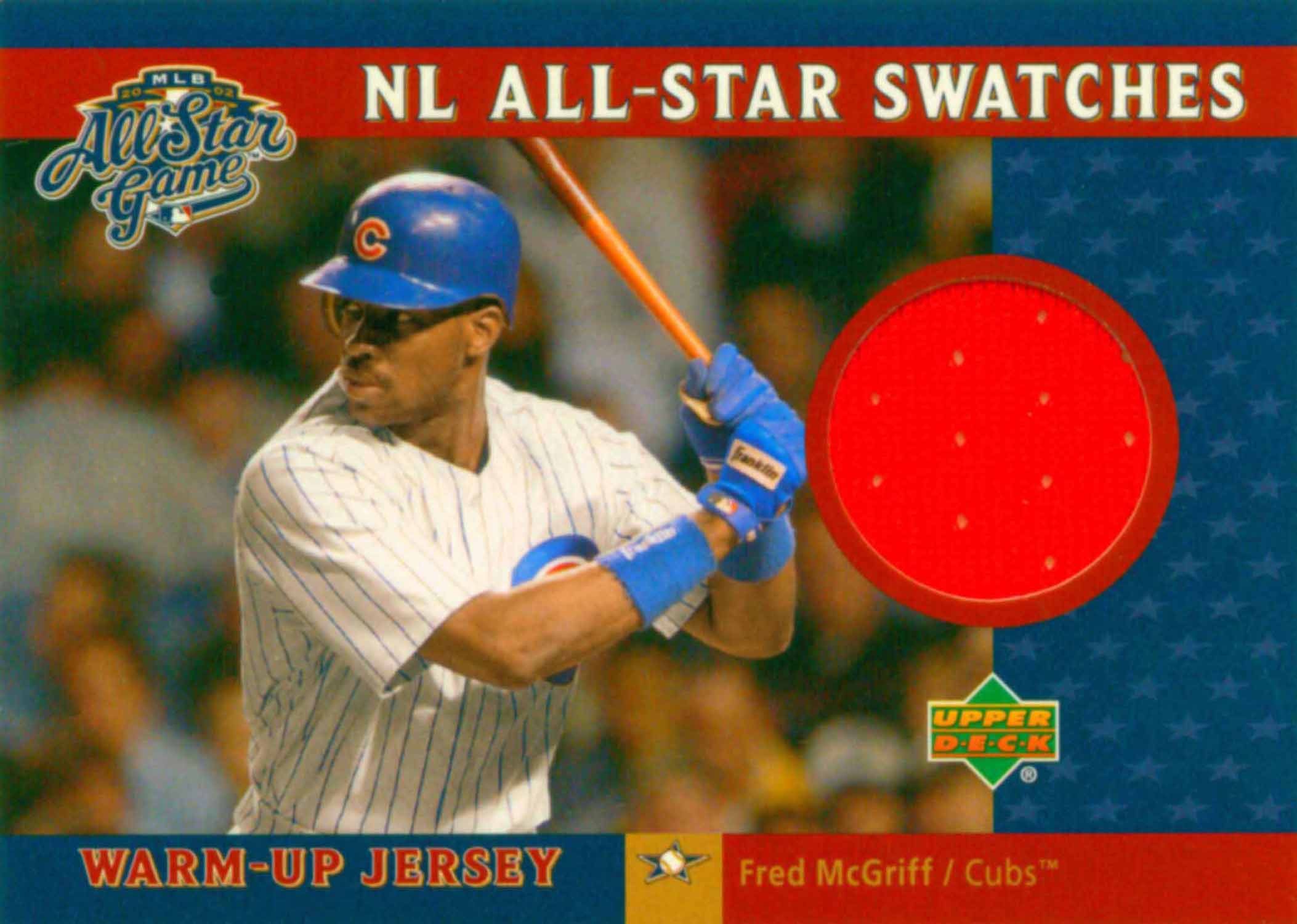 2003 Upper Deck NL All-Star Swatches