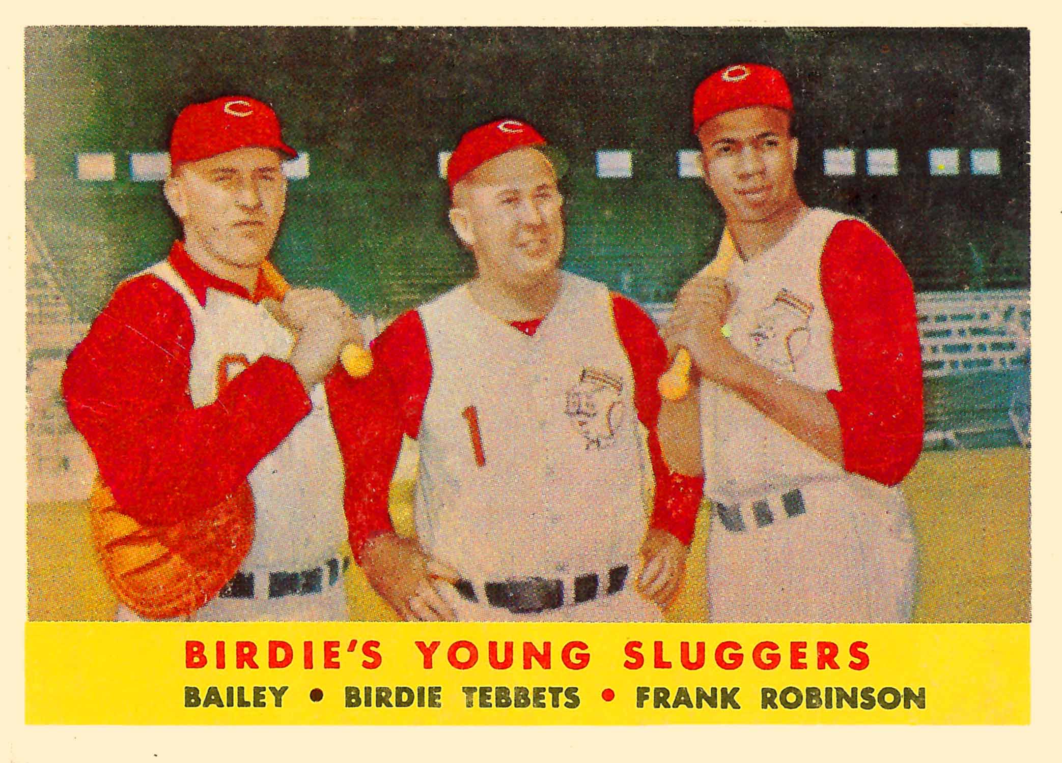 1958 Topps Birdie's Young Sluggers