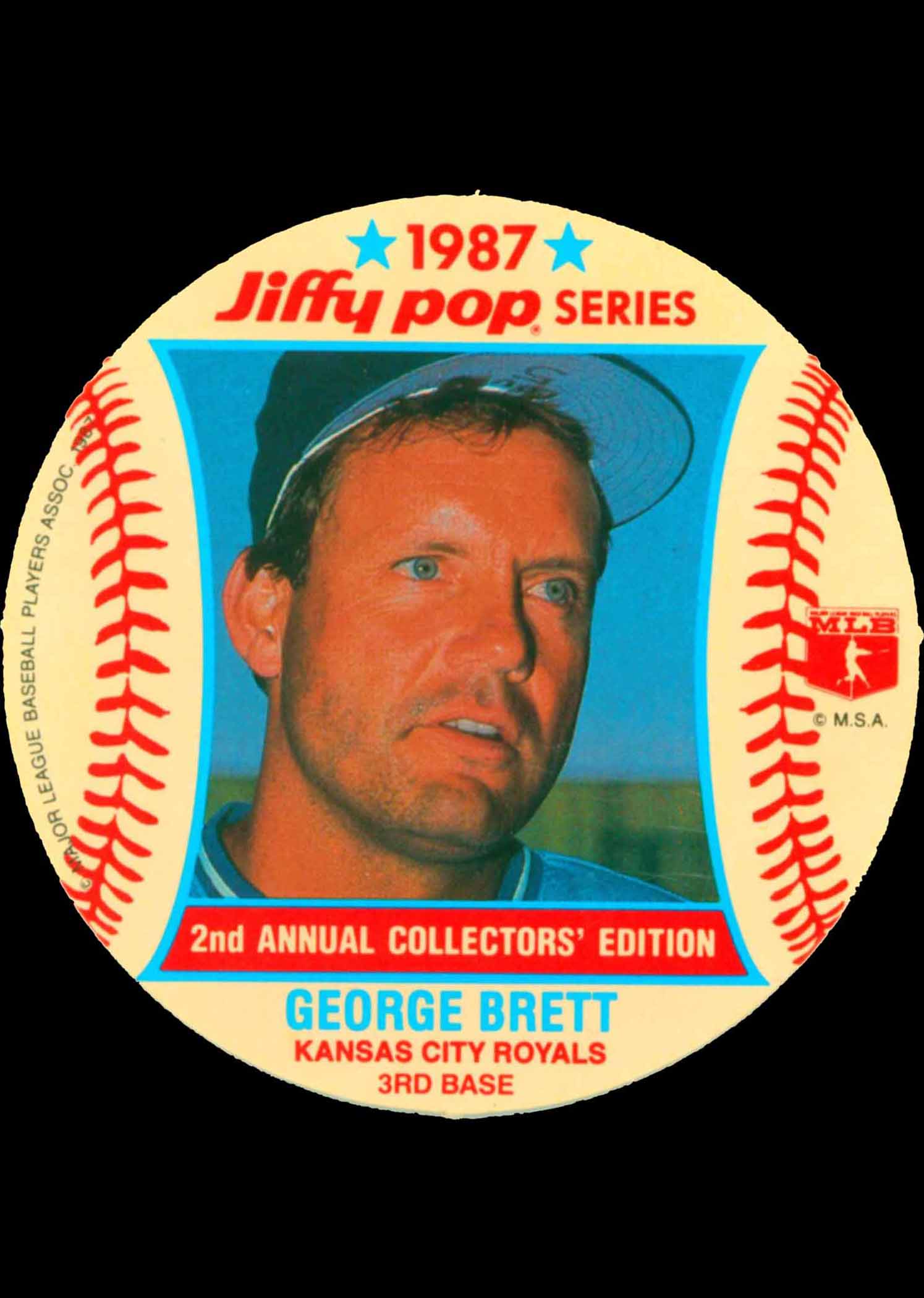 George Brett 1987 Kansas City Royals Cooperstown Bahrain