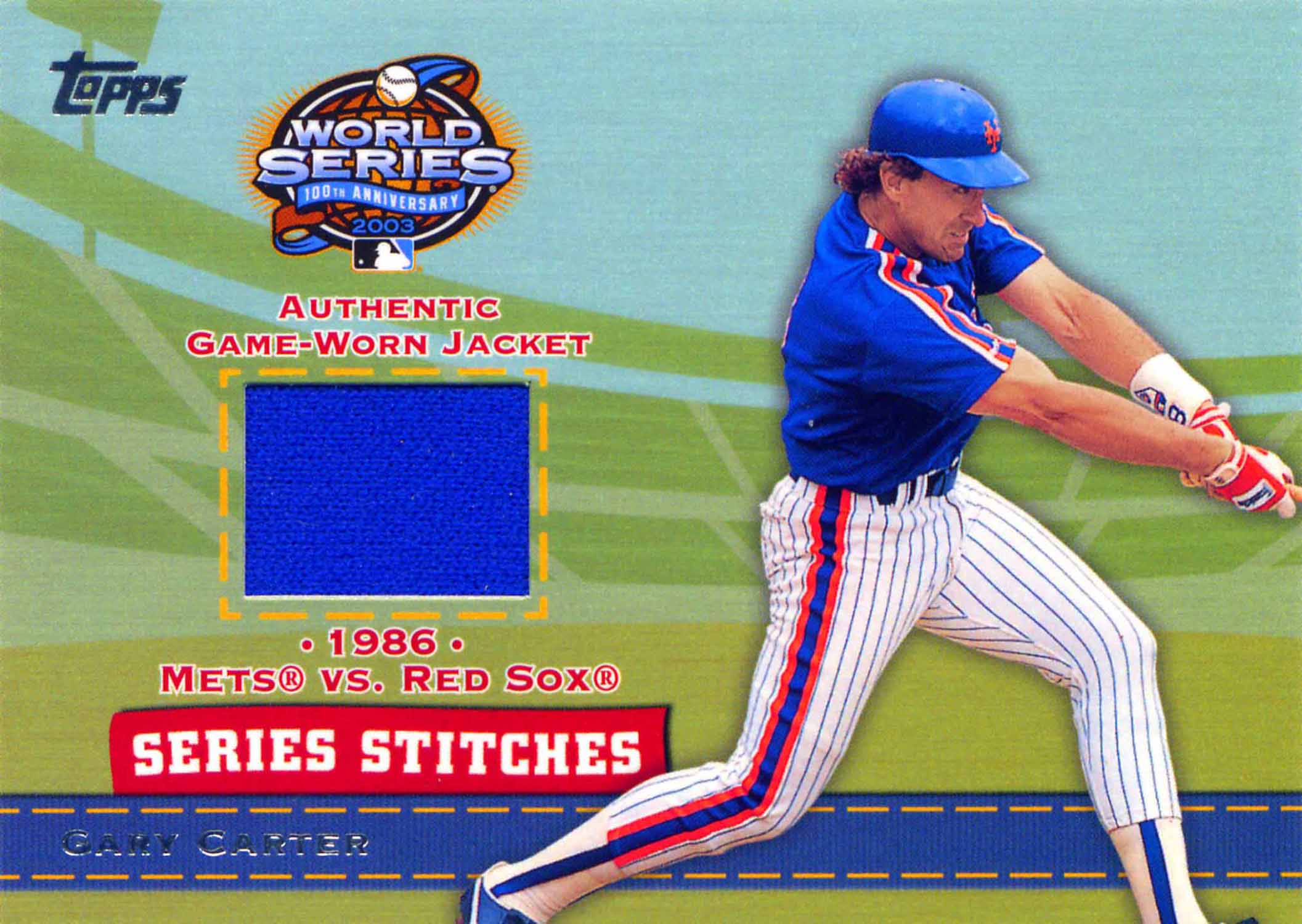 2004 Topps Series Stitches Relics Jacket