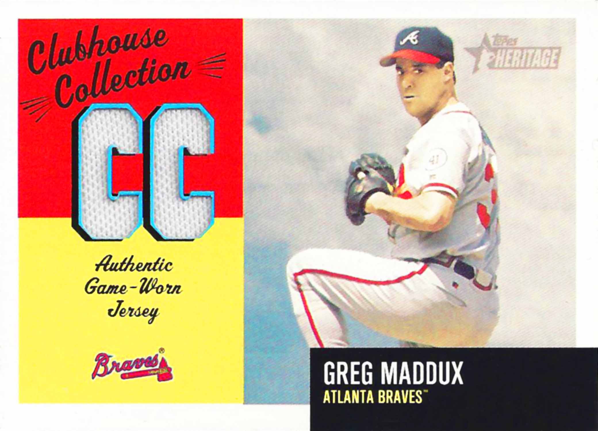 2002 Topps Heritage Clubhouse Collection Jersey