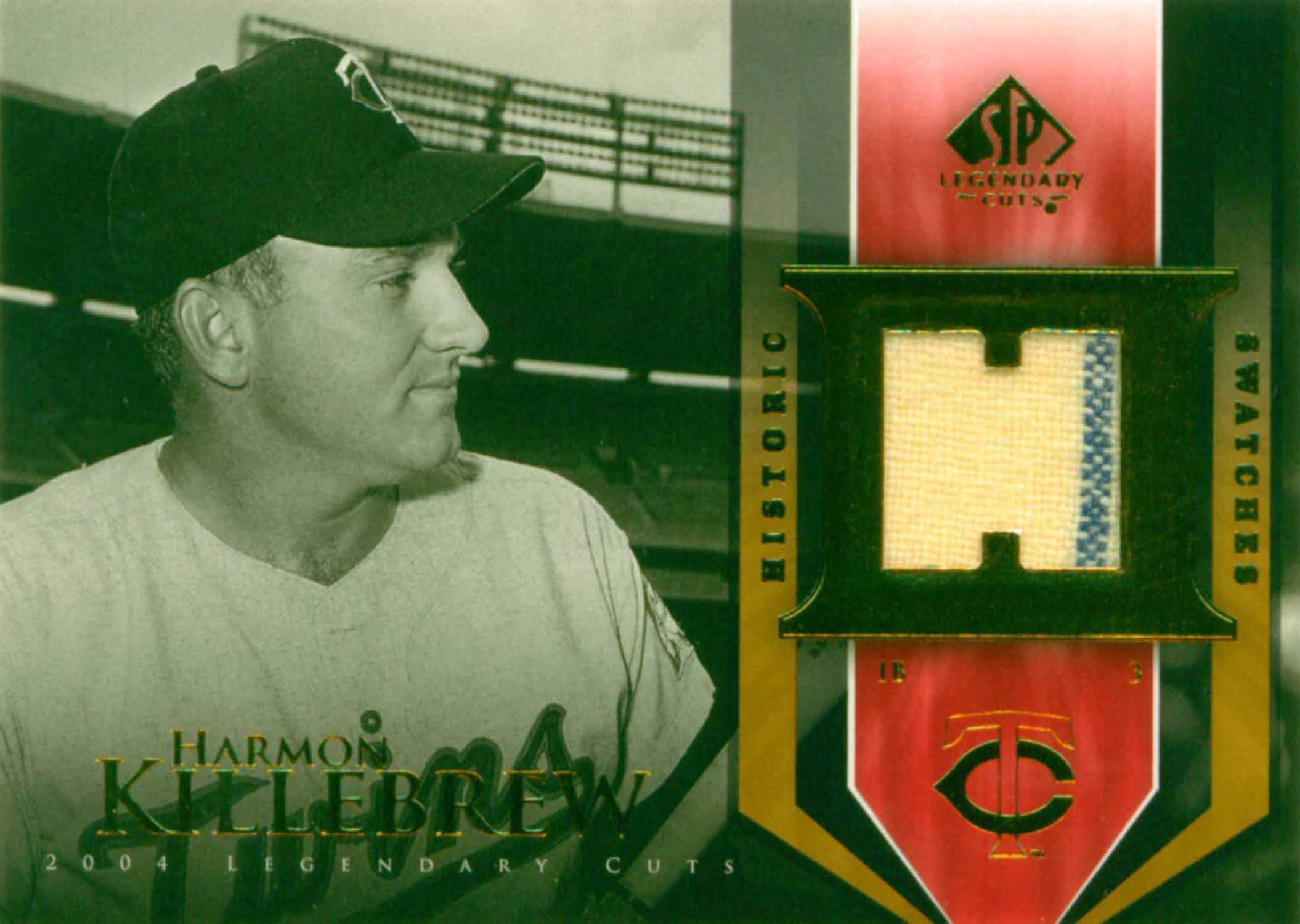2004 SP Legendary Cuts Historic Swatches Jersey