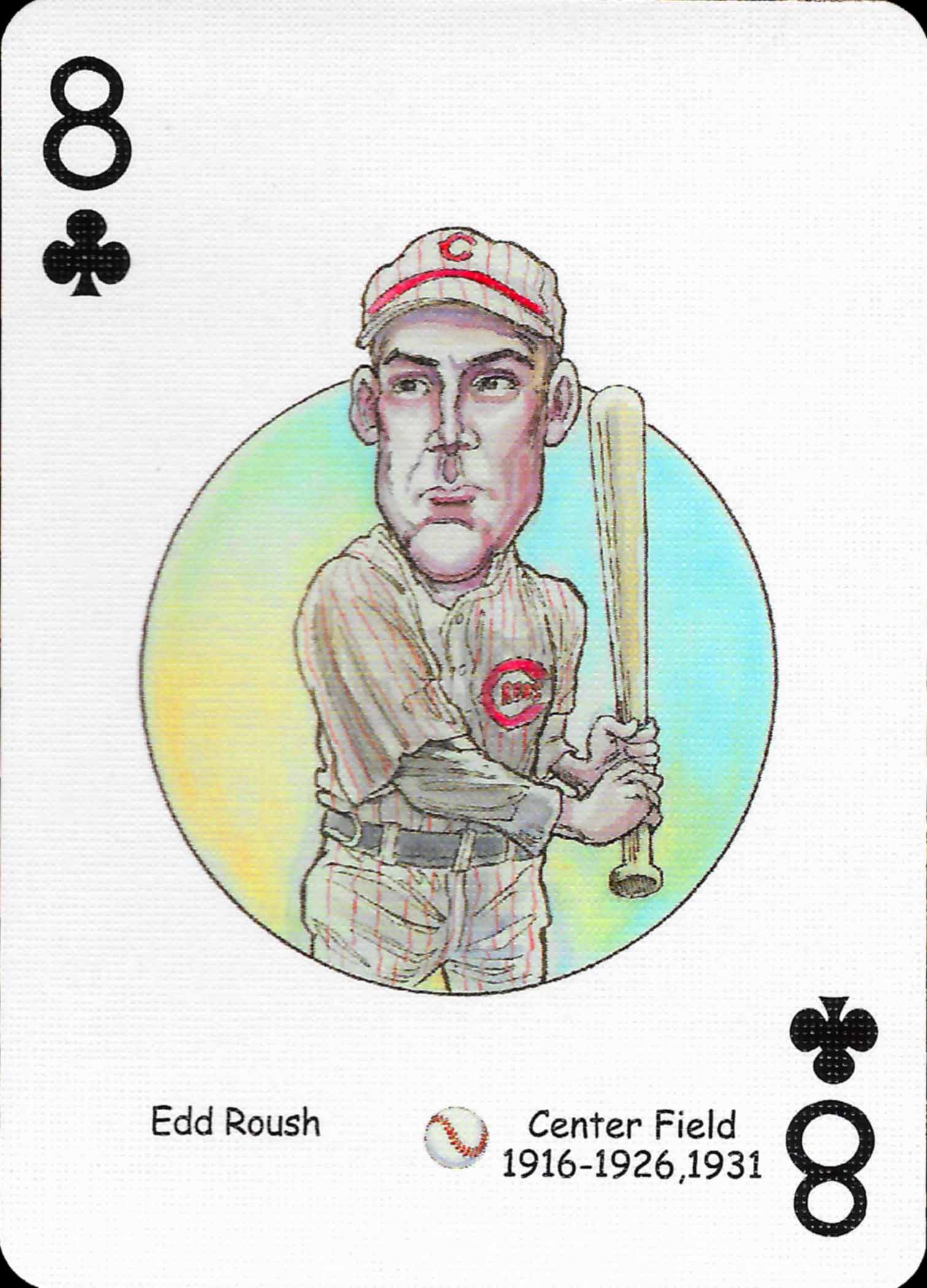 2006 Hero Decks Playing Cards Cincinnati Baseball Heroes