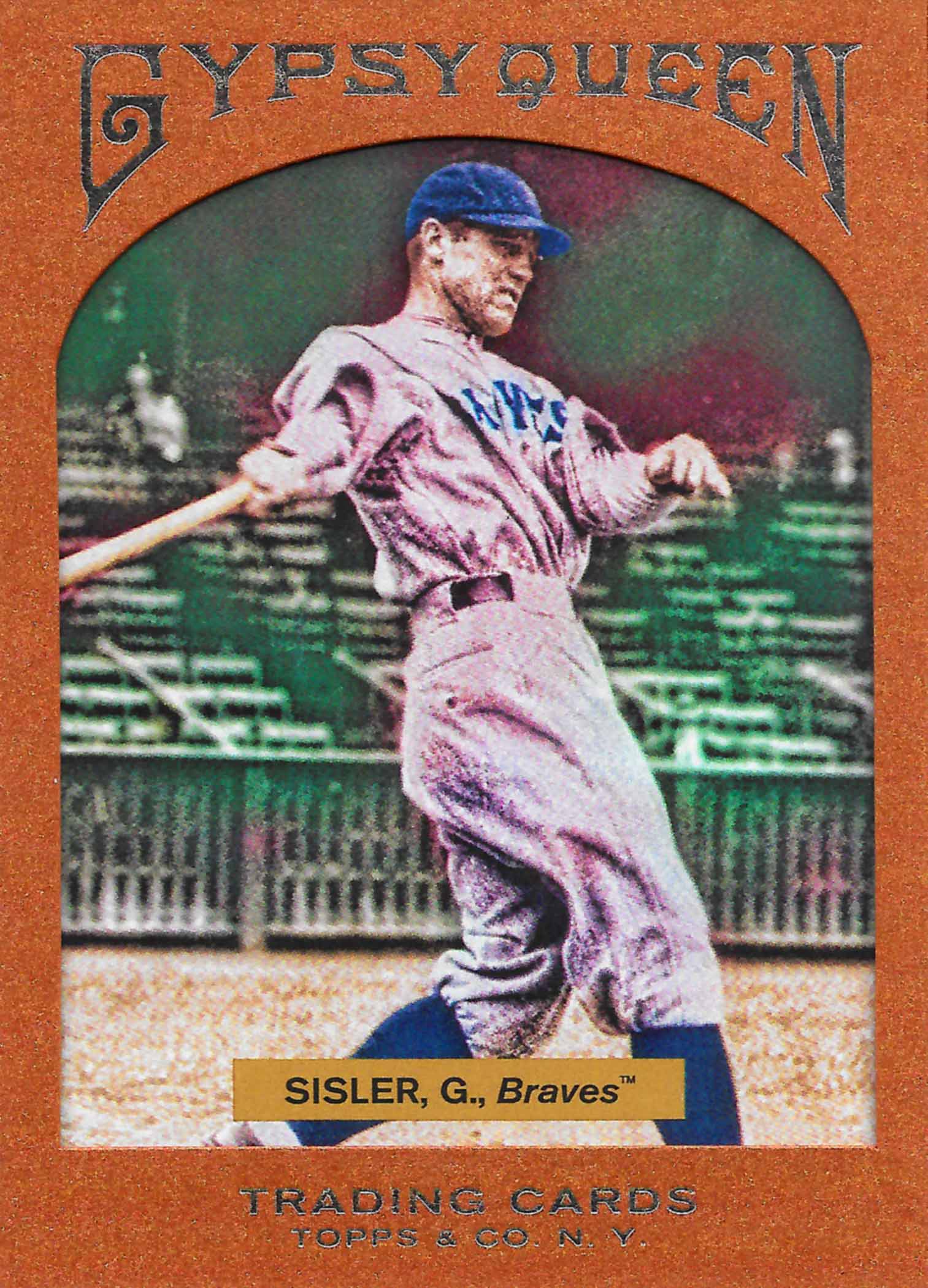 2011 Topps Gypsy Queen Framed Paper