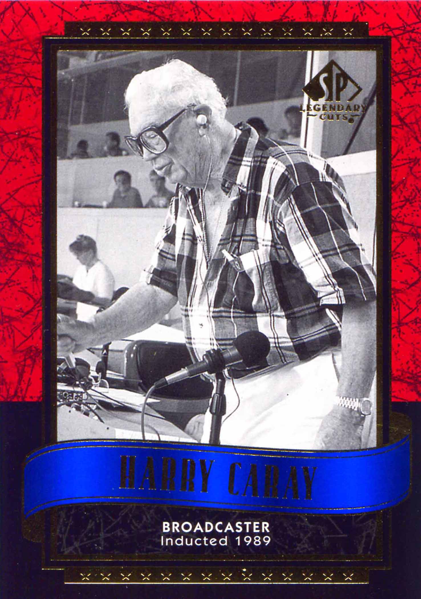 Announcer Card: Harry Caray