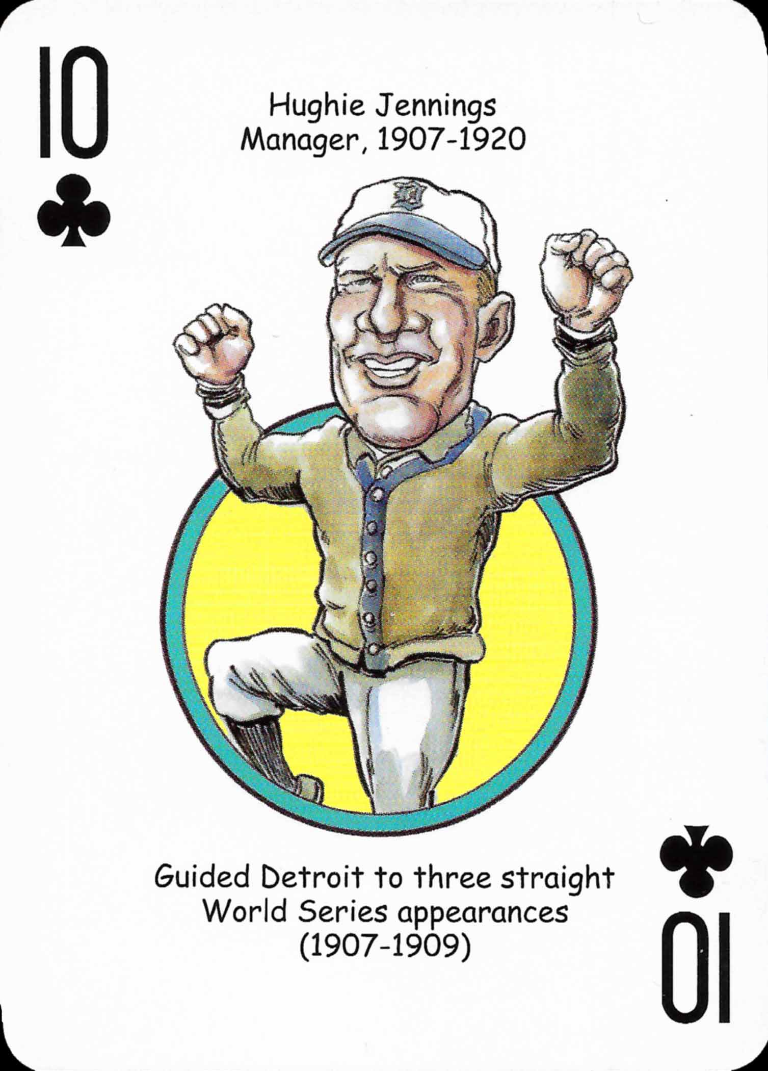 2006 Hero Decks Playing Cards Detroit Baseball Heroes