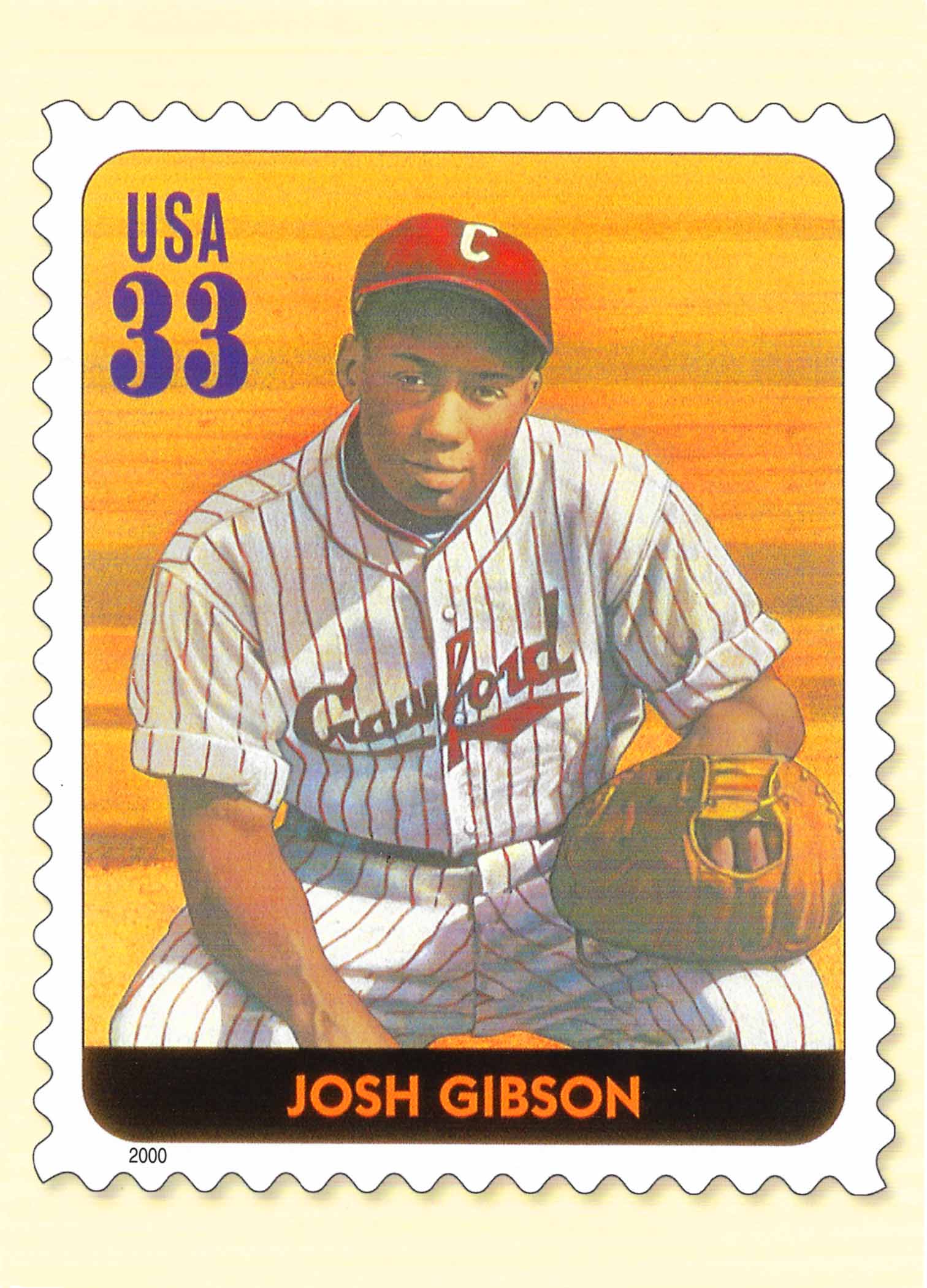 2000 USPS Legends of Baseball Postcards