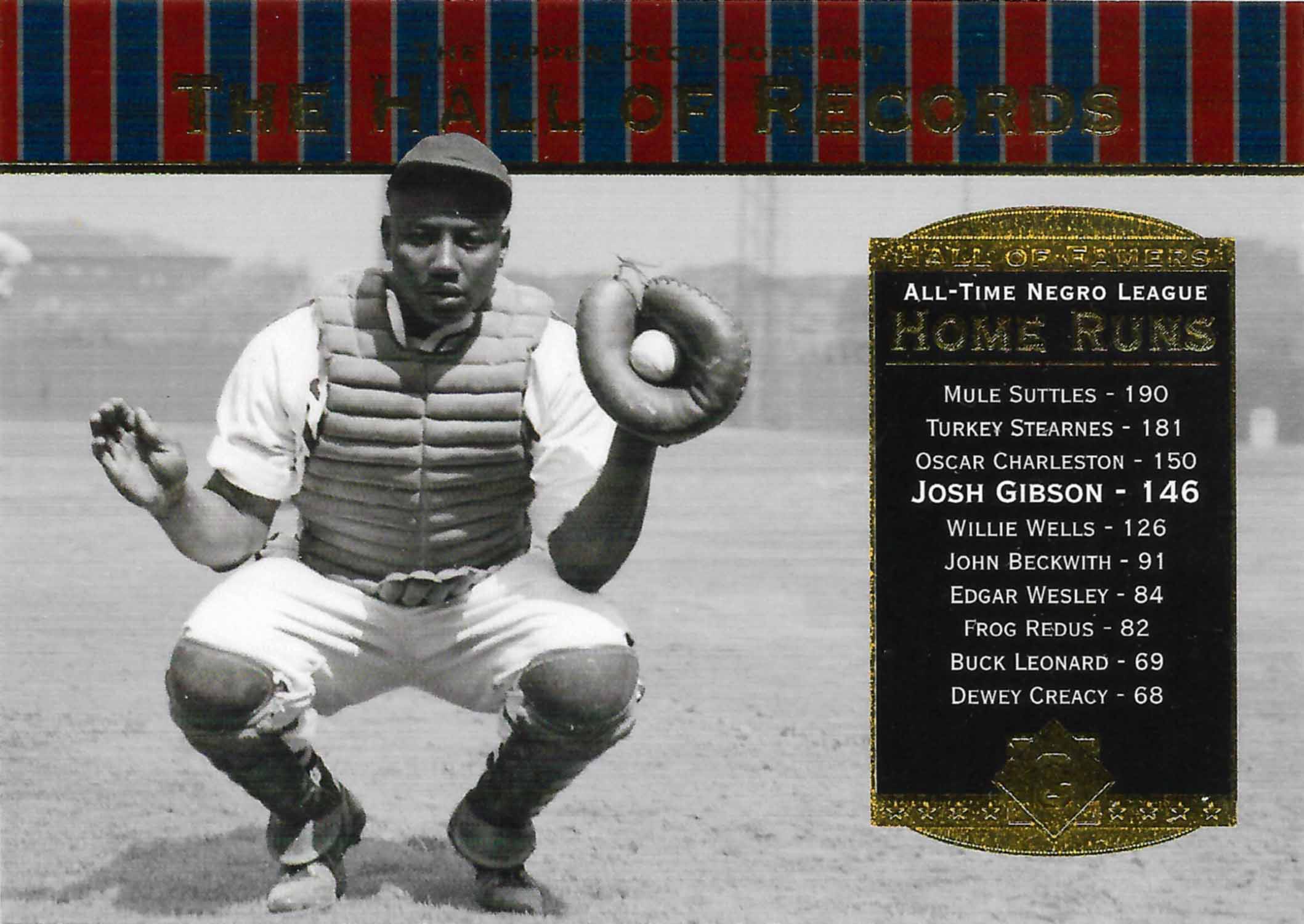 2001 Upper Deck Hall of Famers Hall of Records