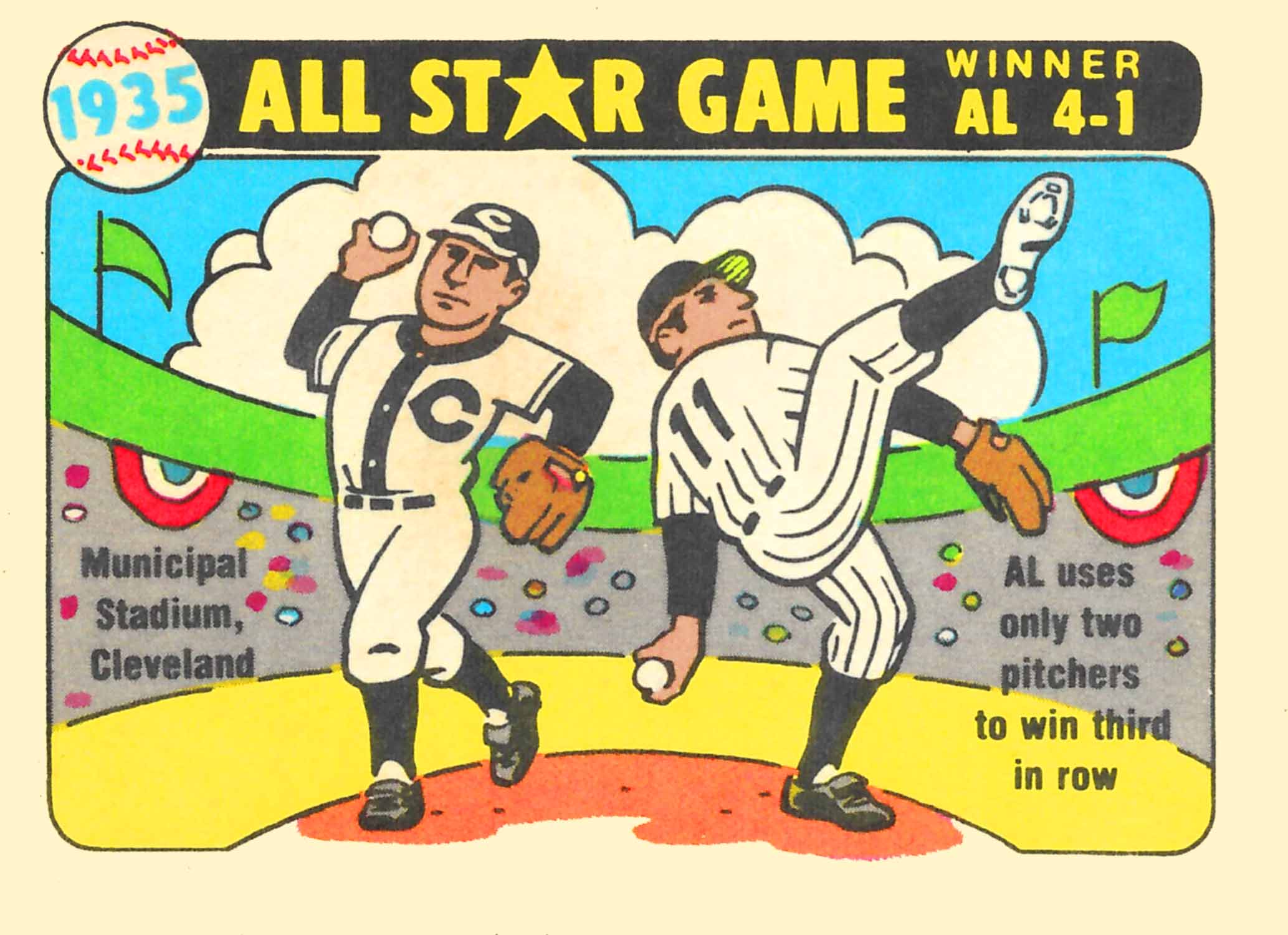 1980 Fleer Team Stickers/All-Star Game