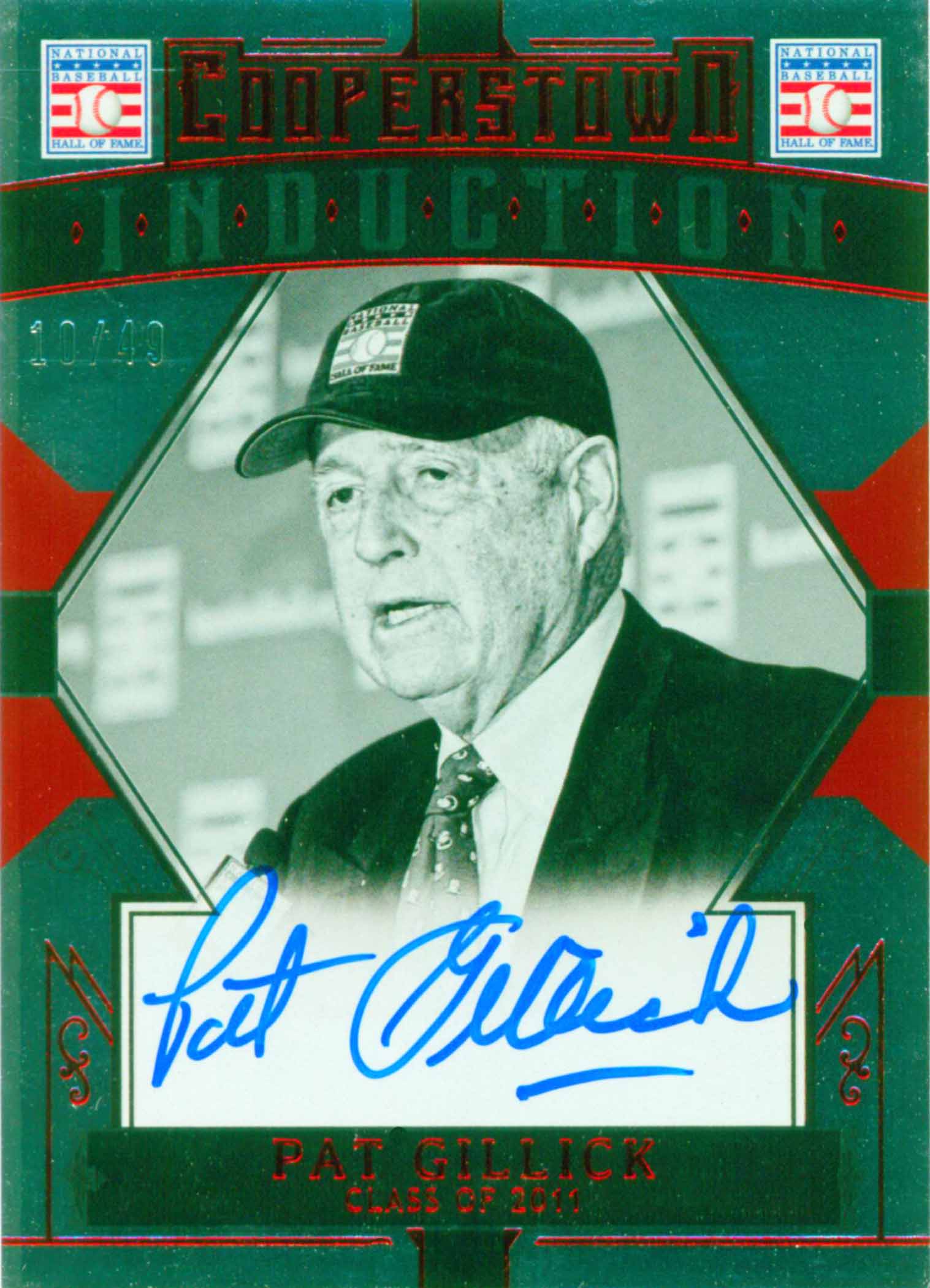 2015 Panini Cooperstown Induction Signatures Red