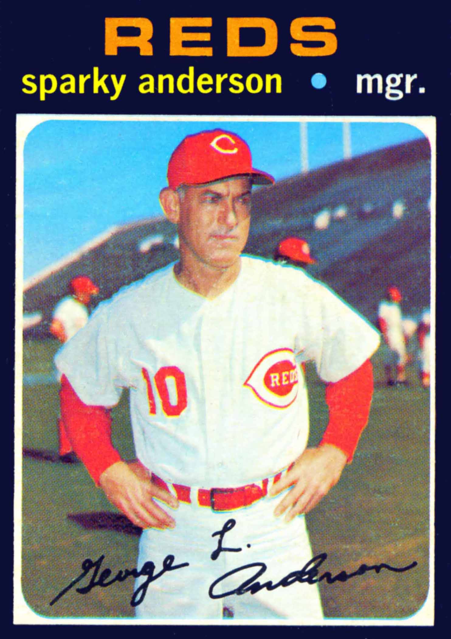 1972 Topps Sparky Anderson