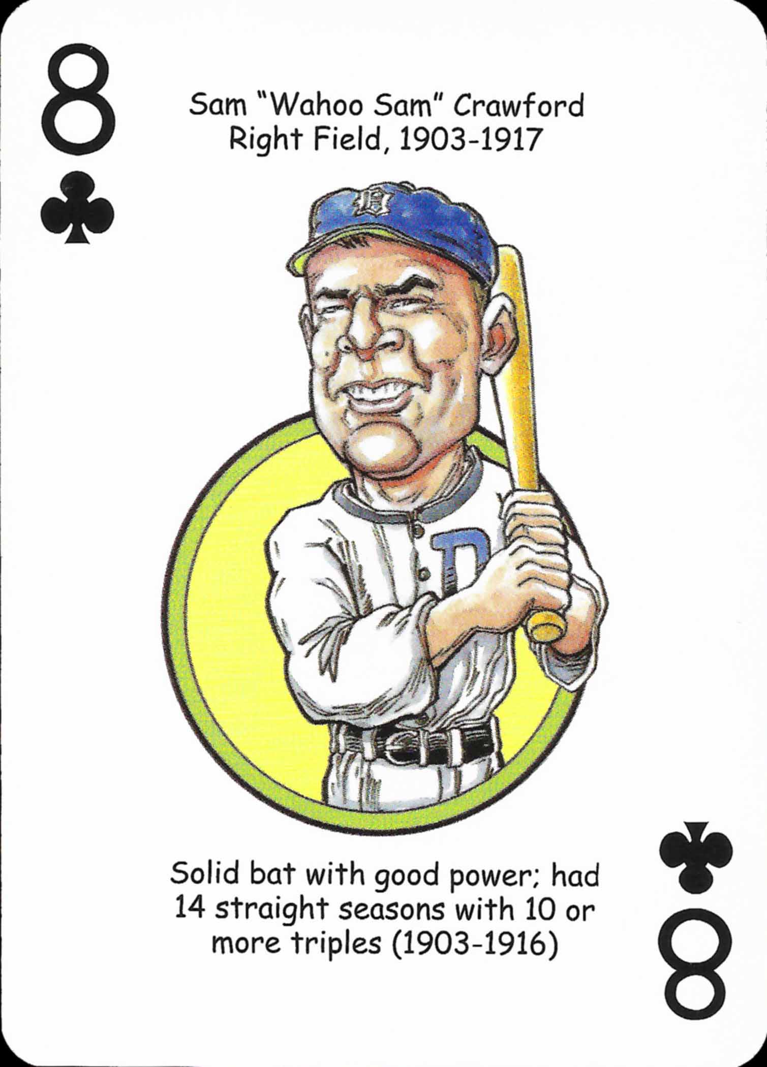 2006 Hero Decks Playing Cards Detroit Baseball Heroes