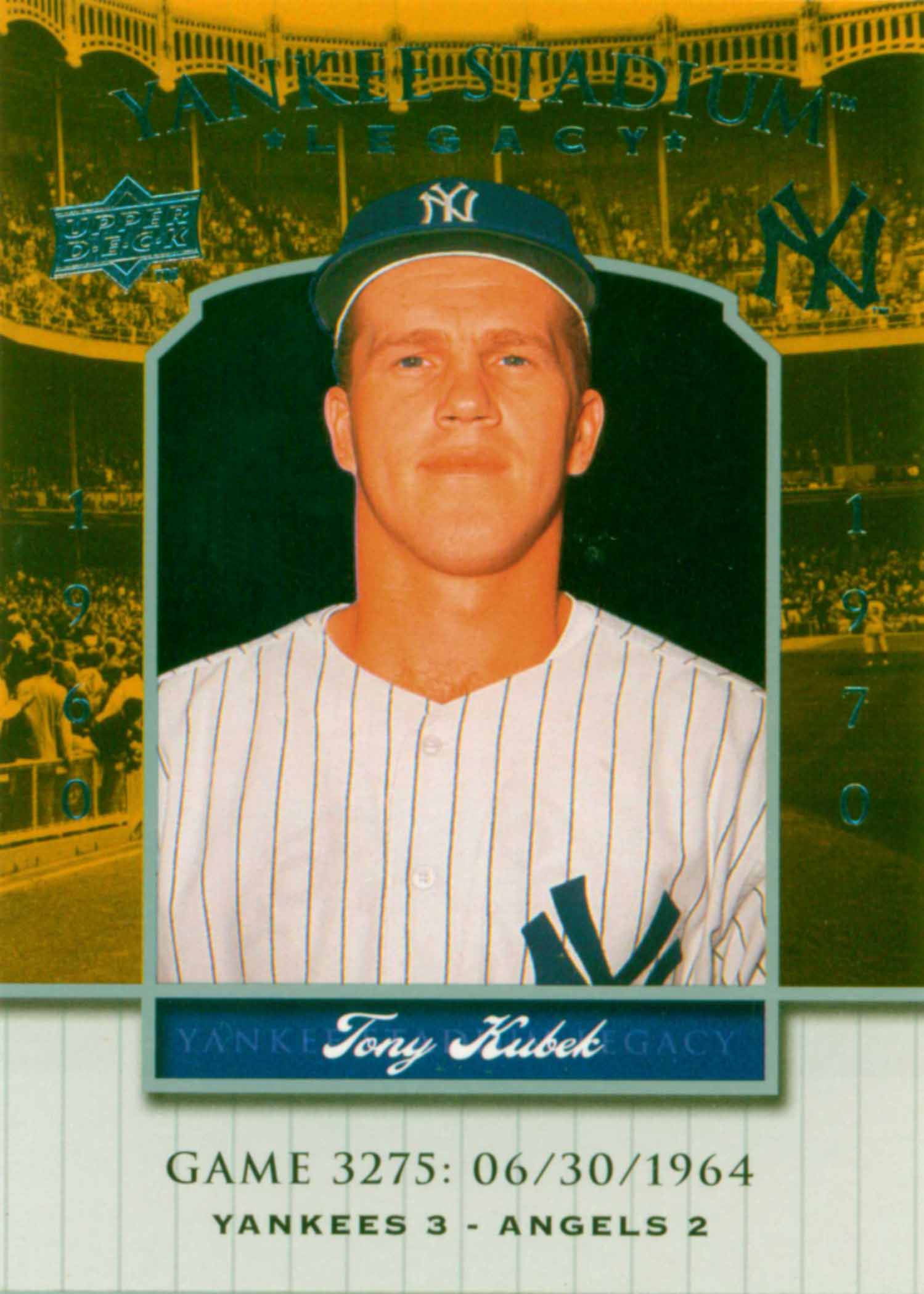 2008 Upper Deck Yankee Stadium Legacy Collection