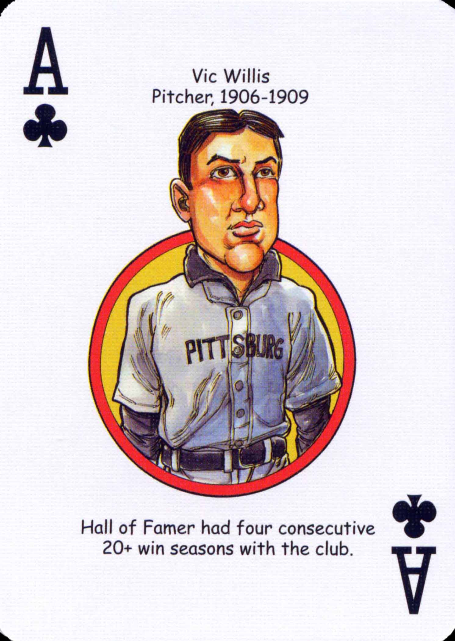 2006 Hero Decks Playing Cards Pittsburgh Baseball Heroes