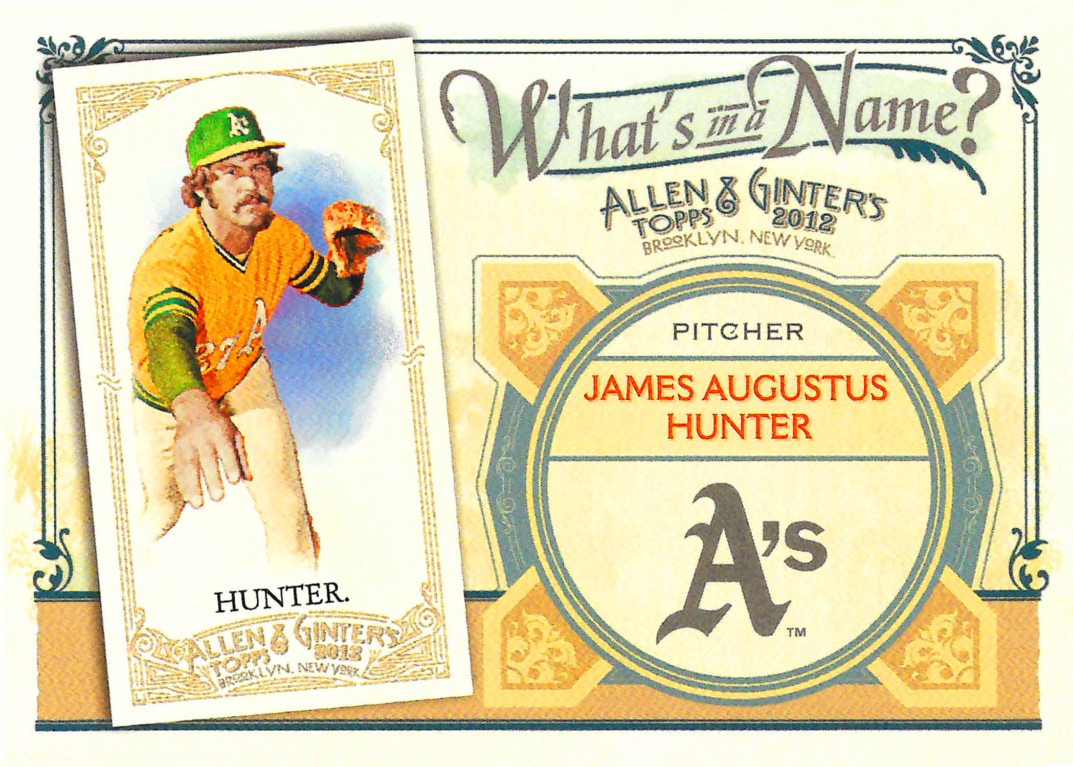 2012 Topps Allen and Ginter What's in a Name