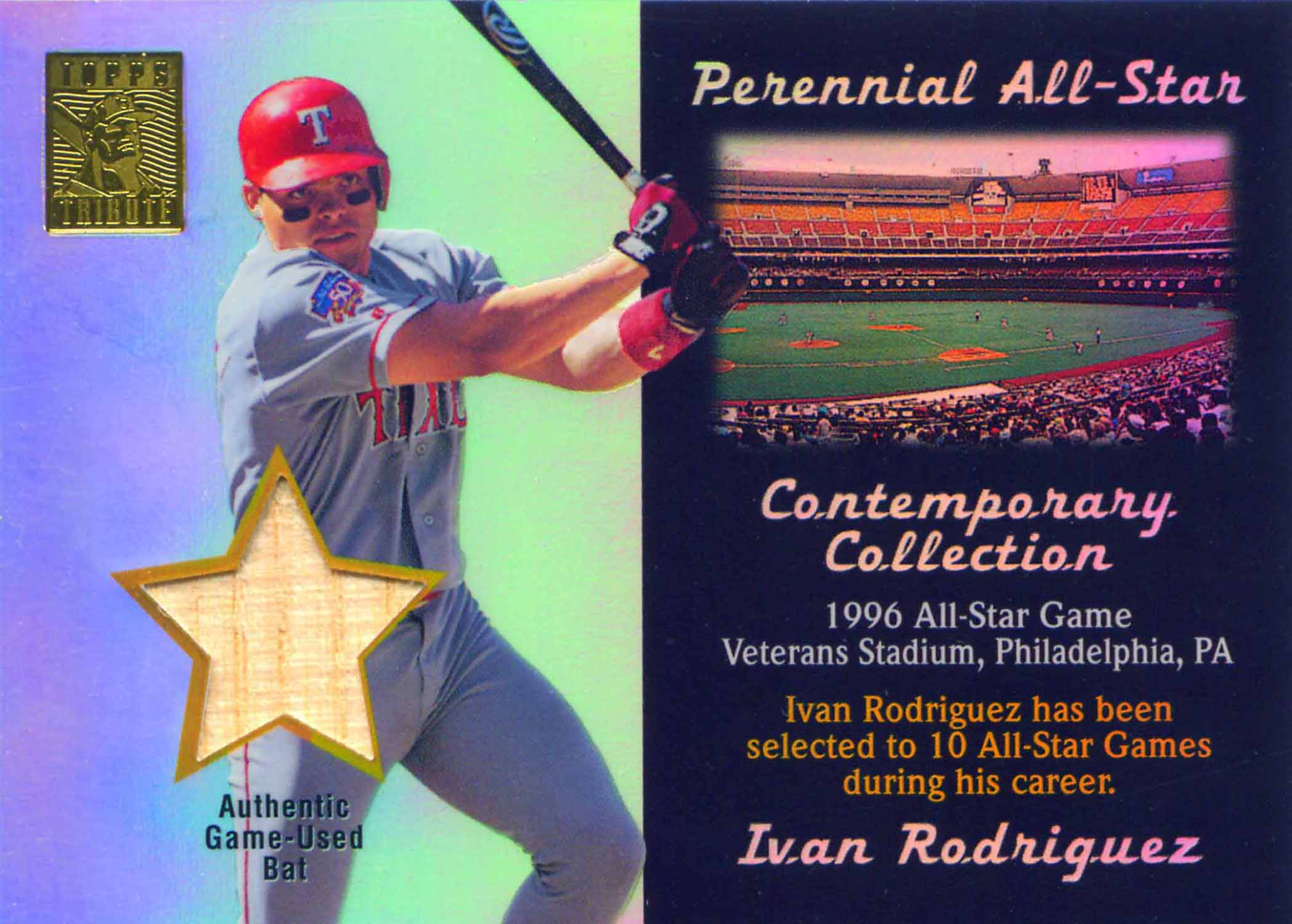 2003 Topps Tribute Contemporary Perennial All-Star Relics Bat