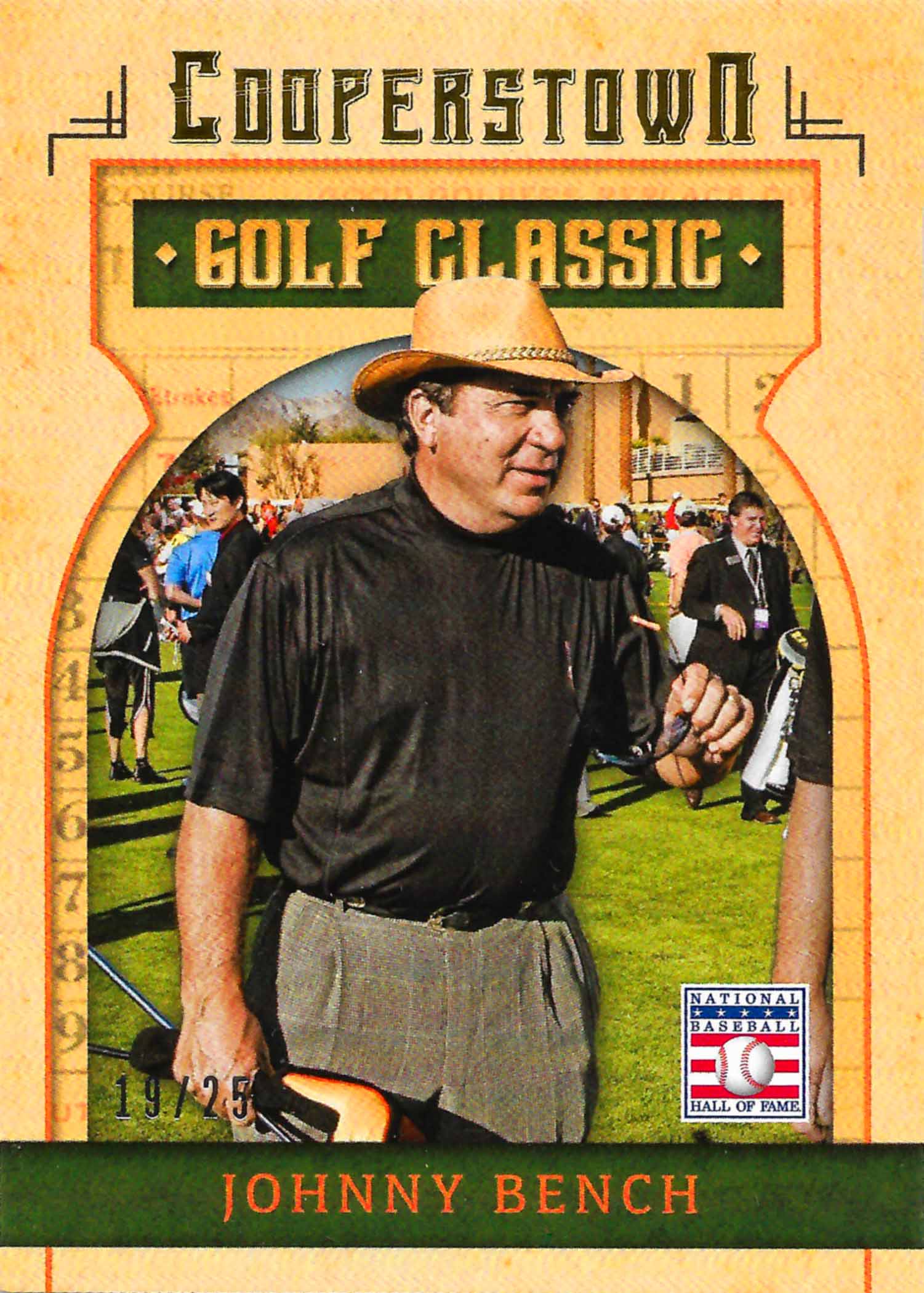 2015 Panini Cooperstown Golf Classic Gold