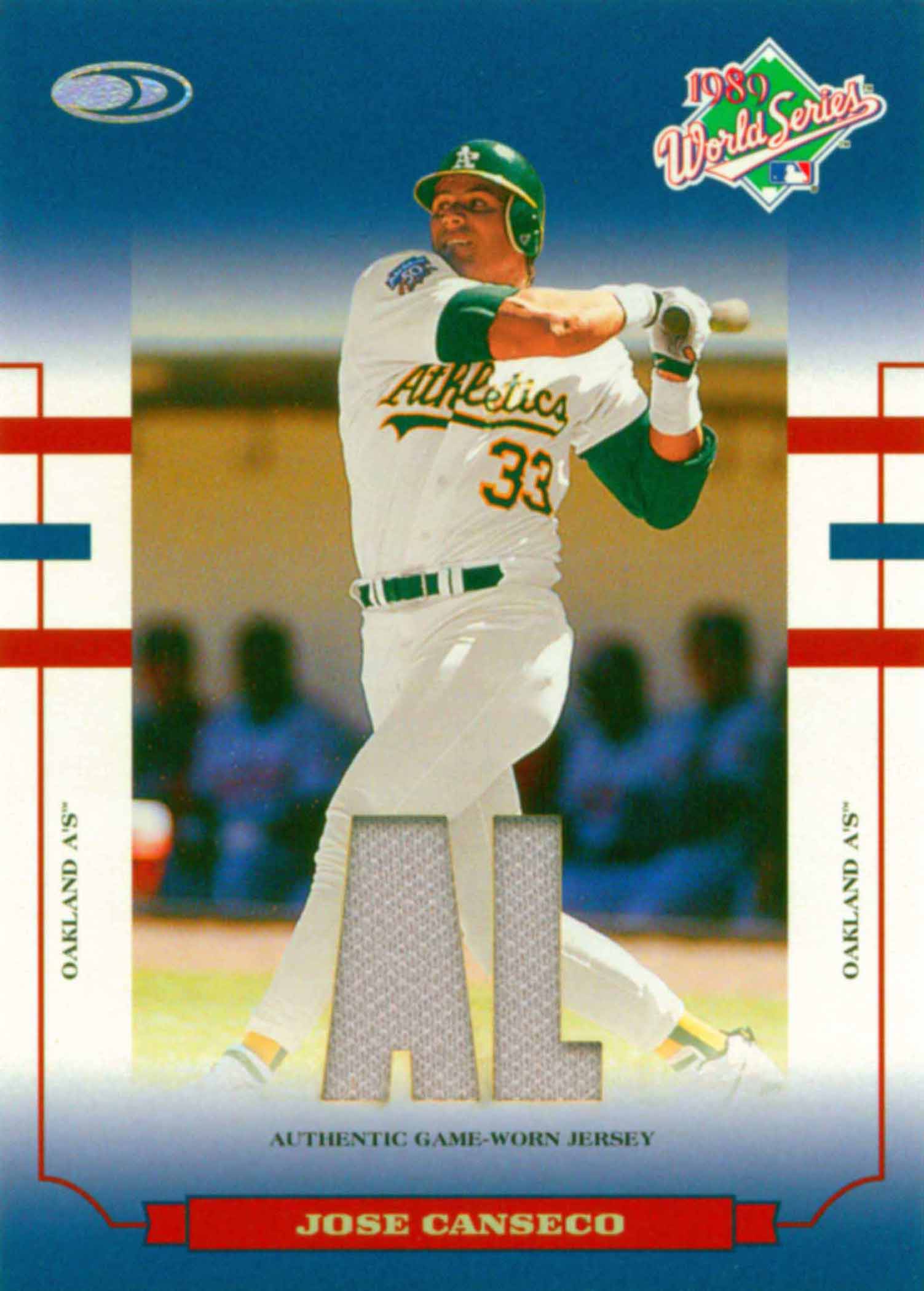Jose Canseco Oakland Athletics LIMITED STOCK Glossy Card Stock 8X10 Photo 