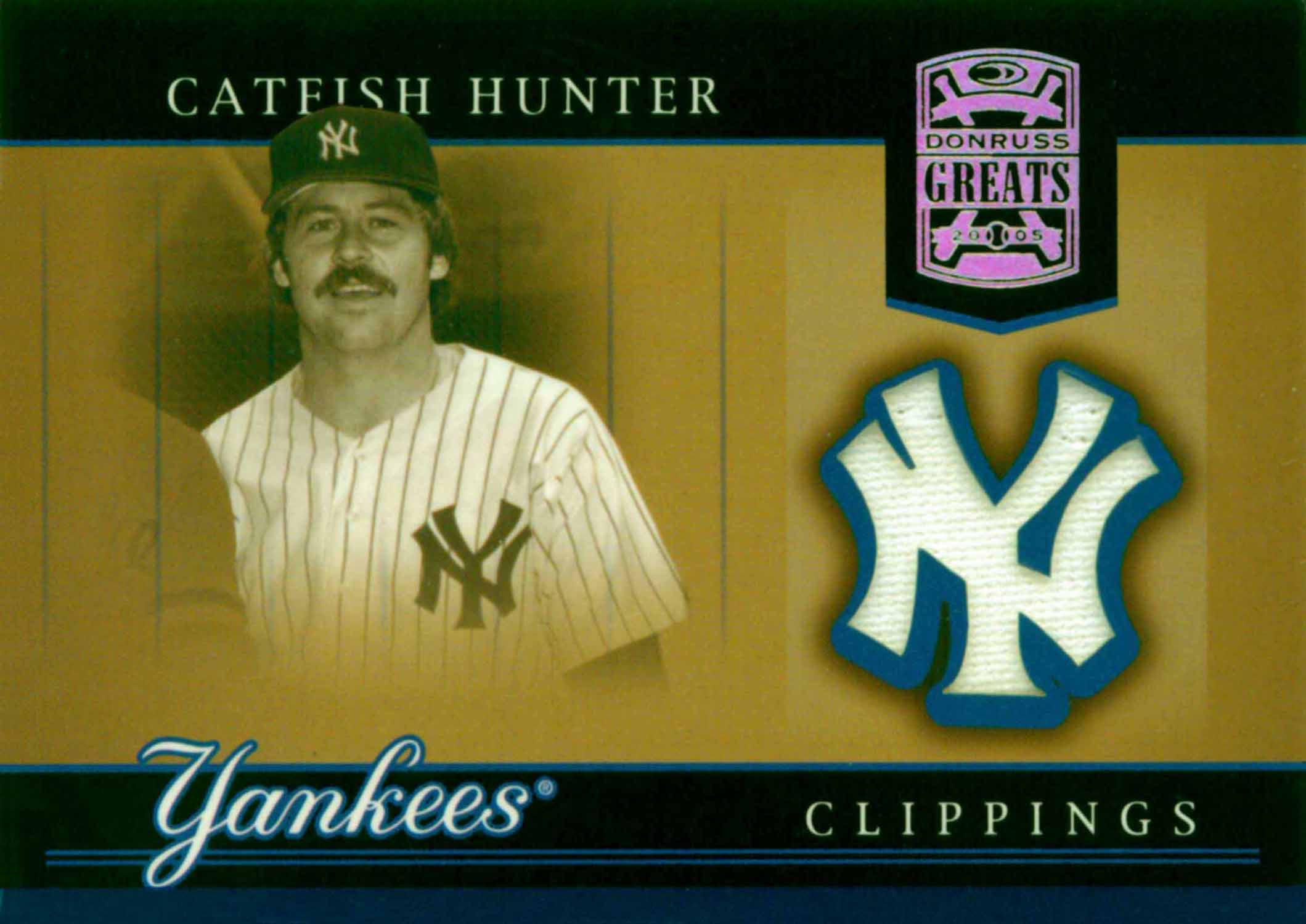 2005 Donruss Greats Yankee Clippings Material Jersey