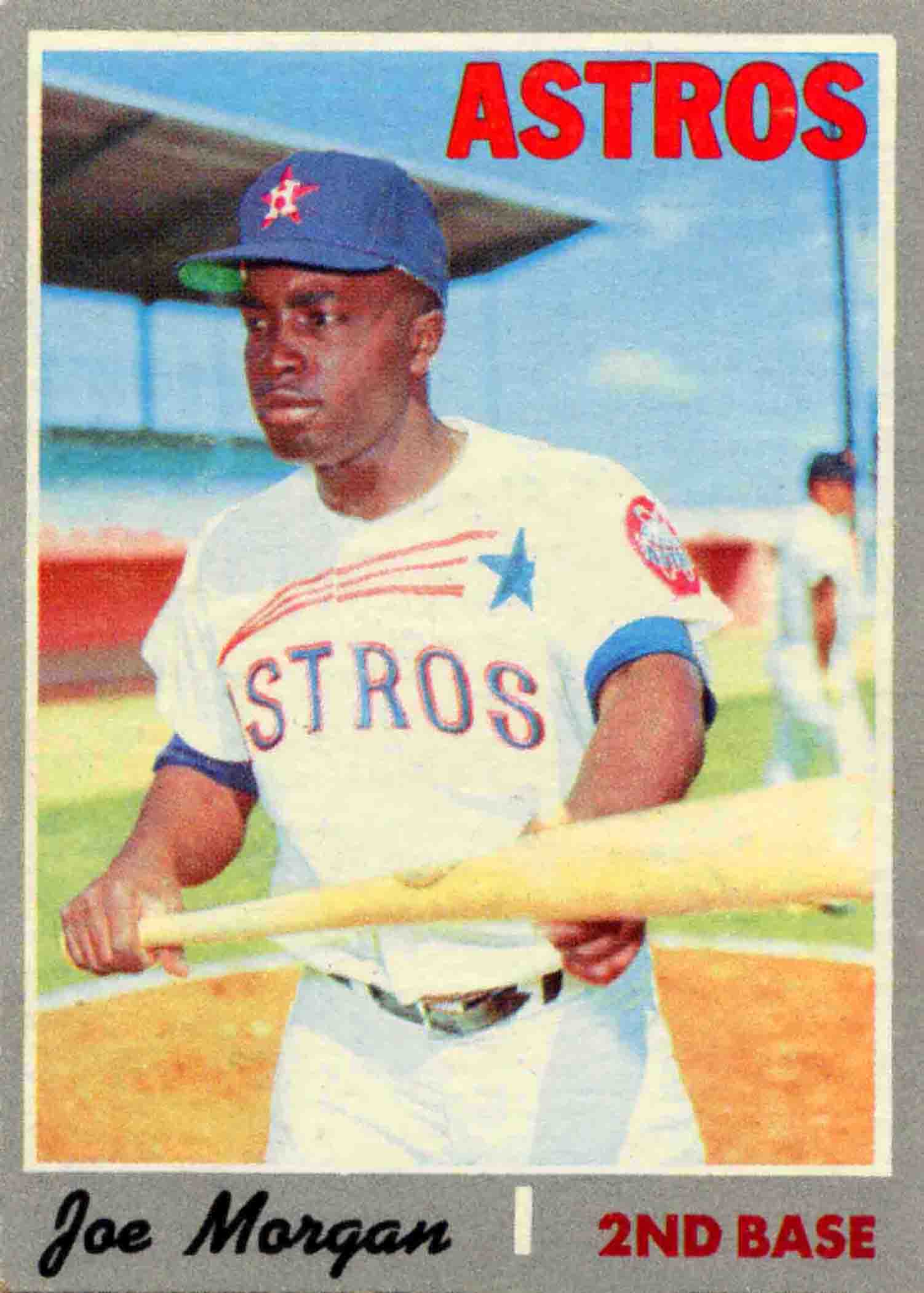 1967-69 Topps JOE MORGAN (2) Card Lot - Houston Astros