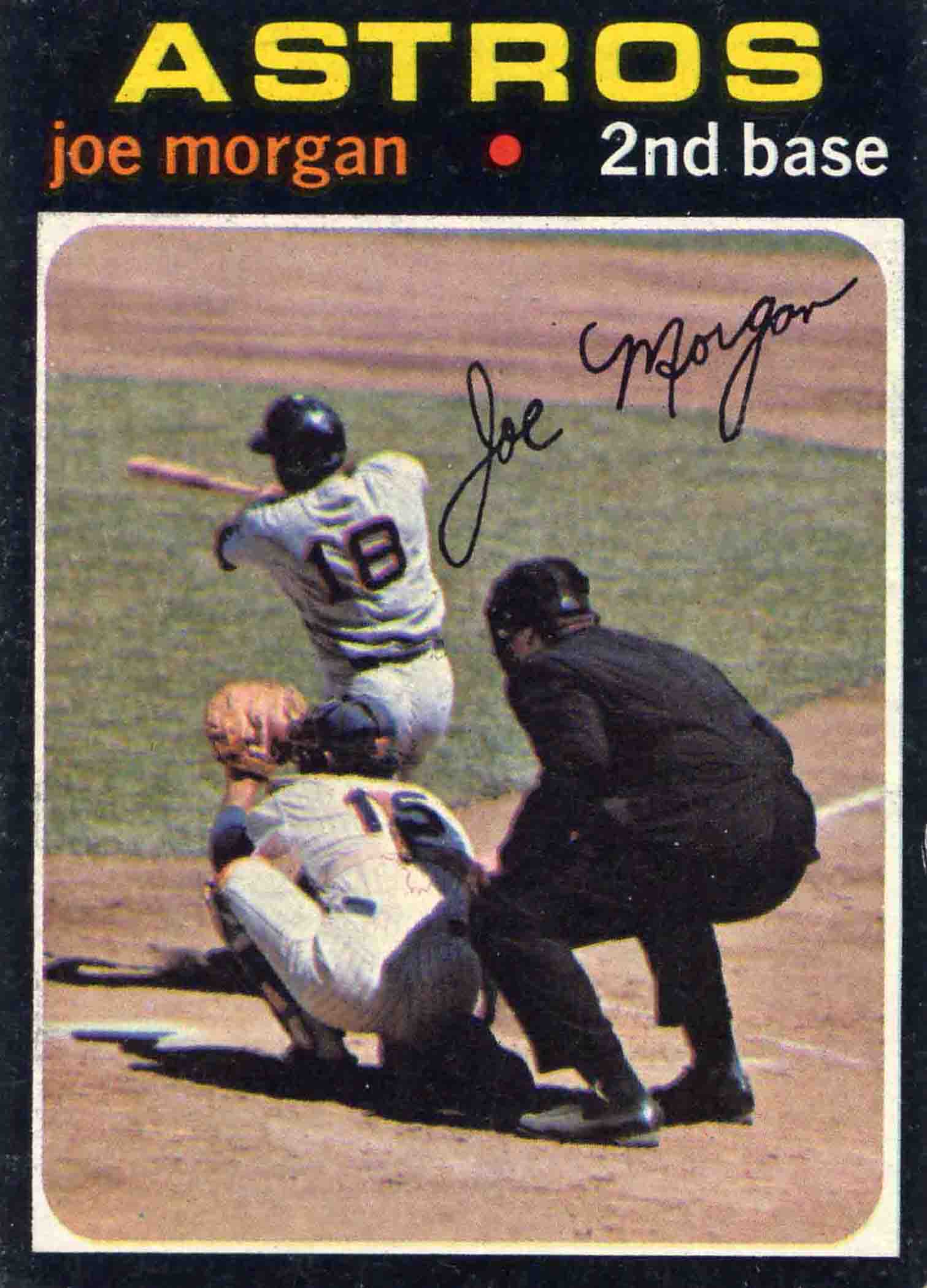 Autograph Warehouse 637896 Joe Morgan Autographed Baseball Card - Kansas  City Athletics, SC - 1960 Topps No.229 at 's Sports Collectibles Store
