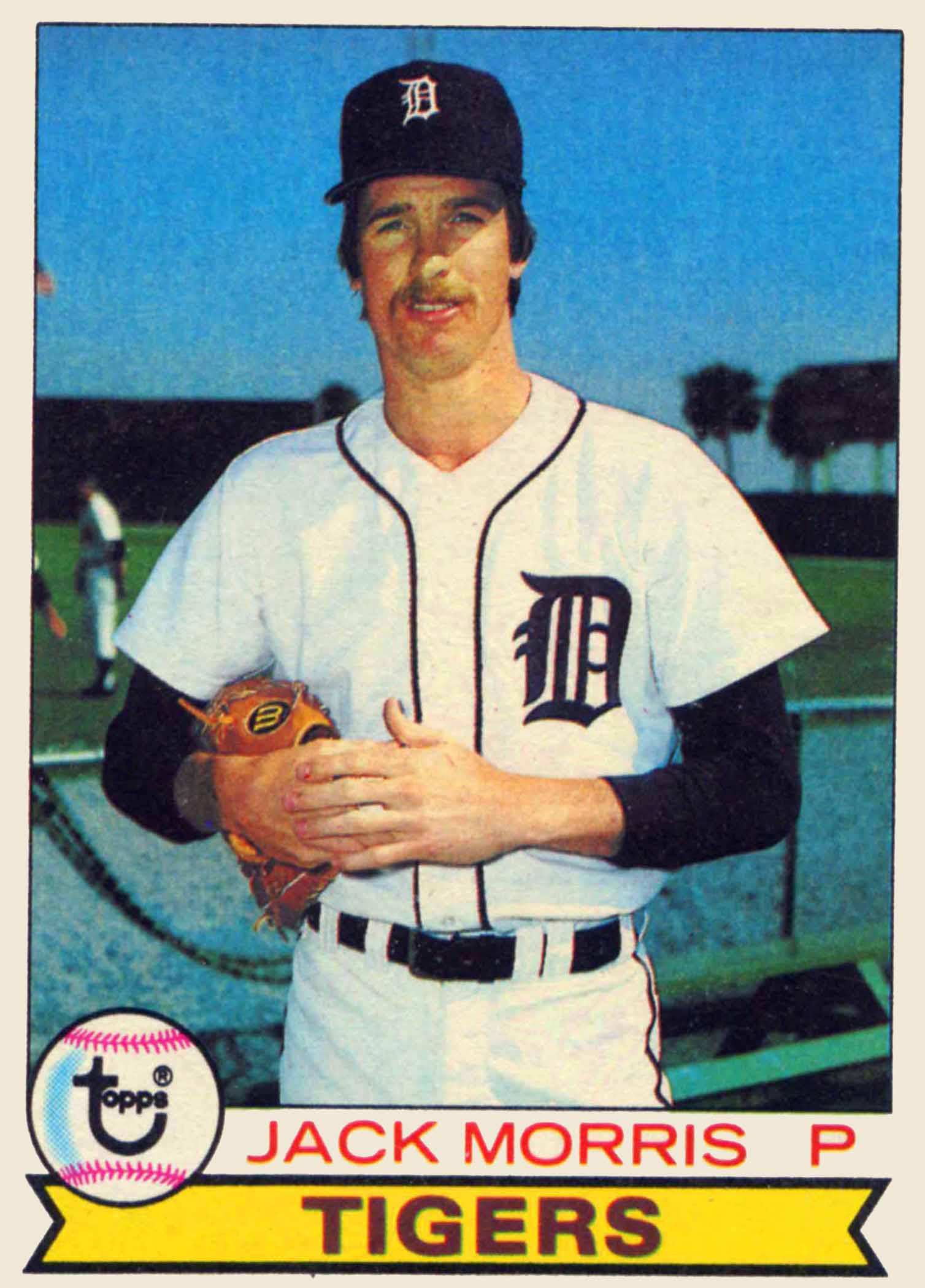Jack Morris 1991 Fleer #343 Detroit Tigers Baseball Card