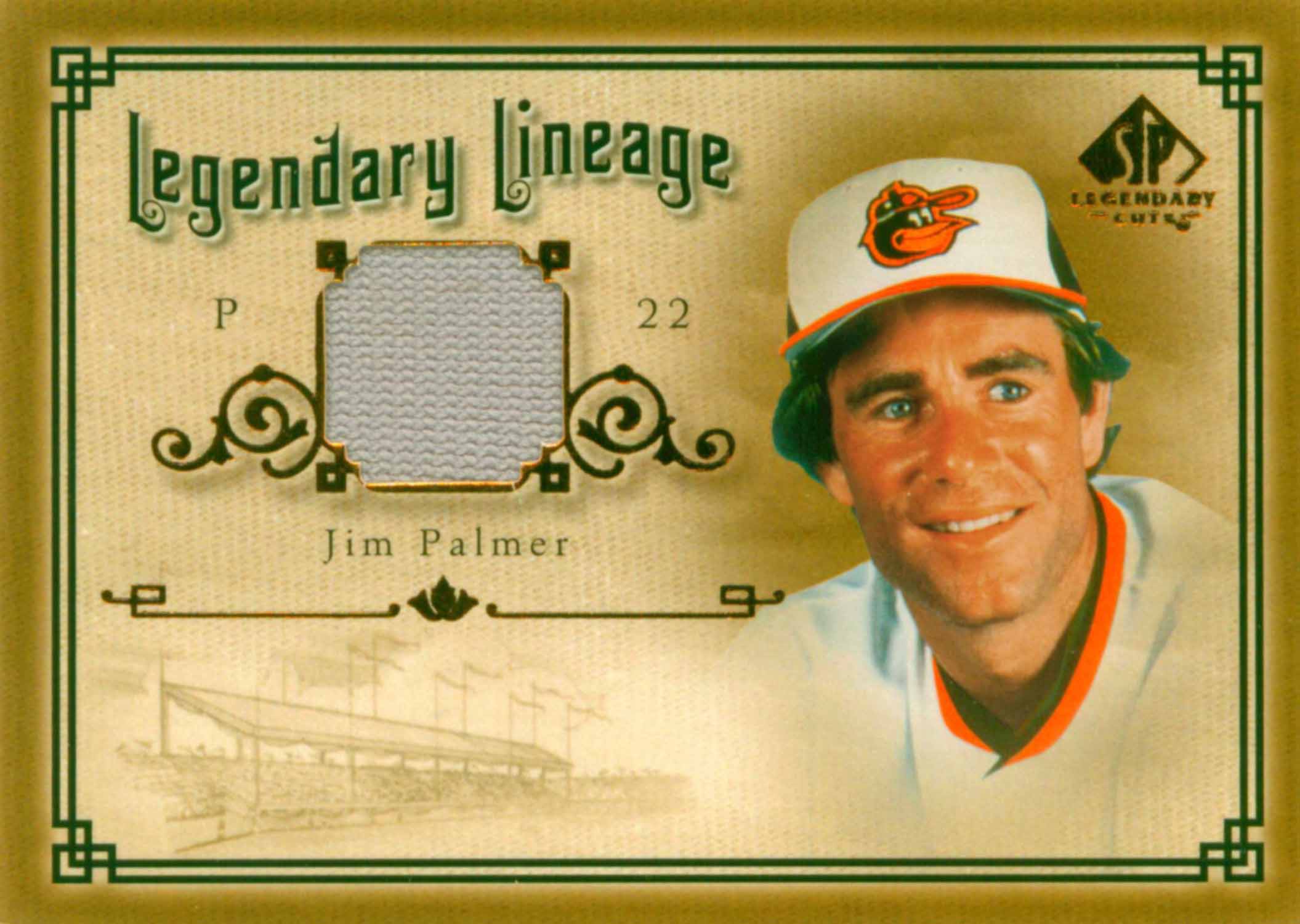 2005 SP Legendary Cuts Legendary Lineage Material Jersey