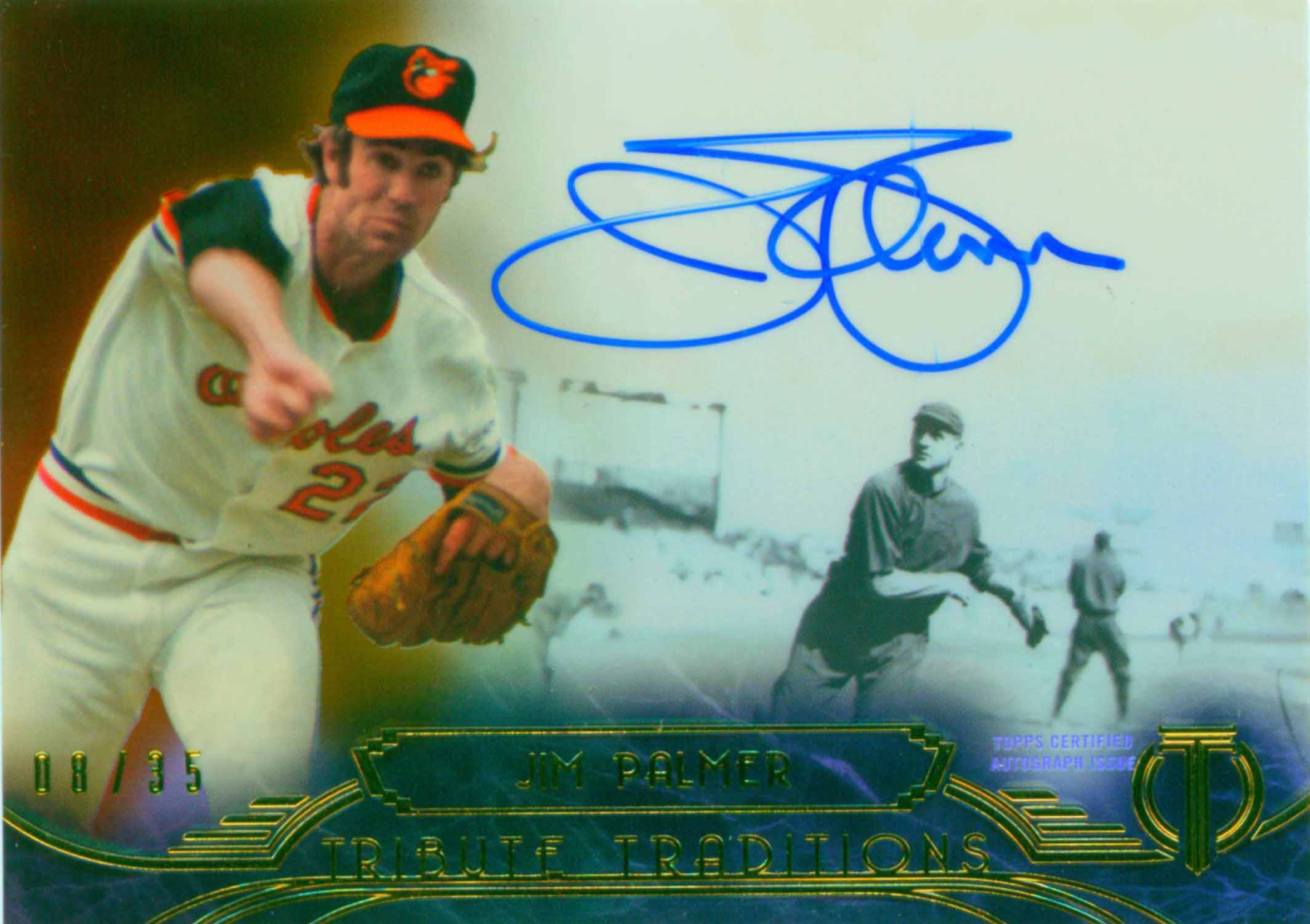 2014 Topps Tribute Tribute Traditions Autographs Sepia