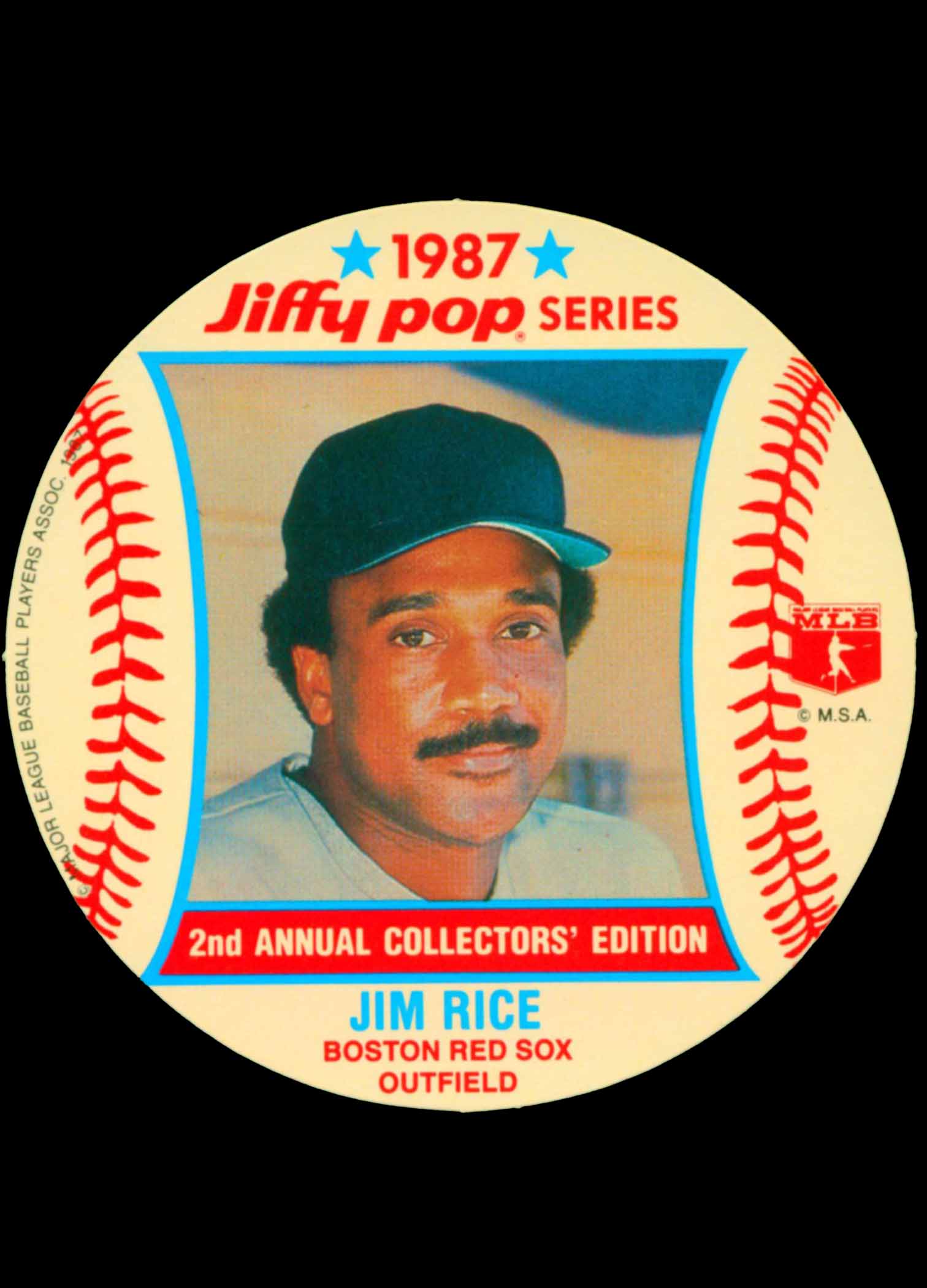 Jim Rice 14 St Petersburg Pelicans White Pinstriped Baseball Jersey — BORIZ