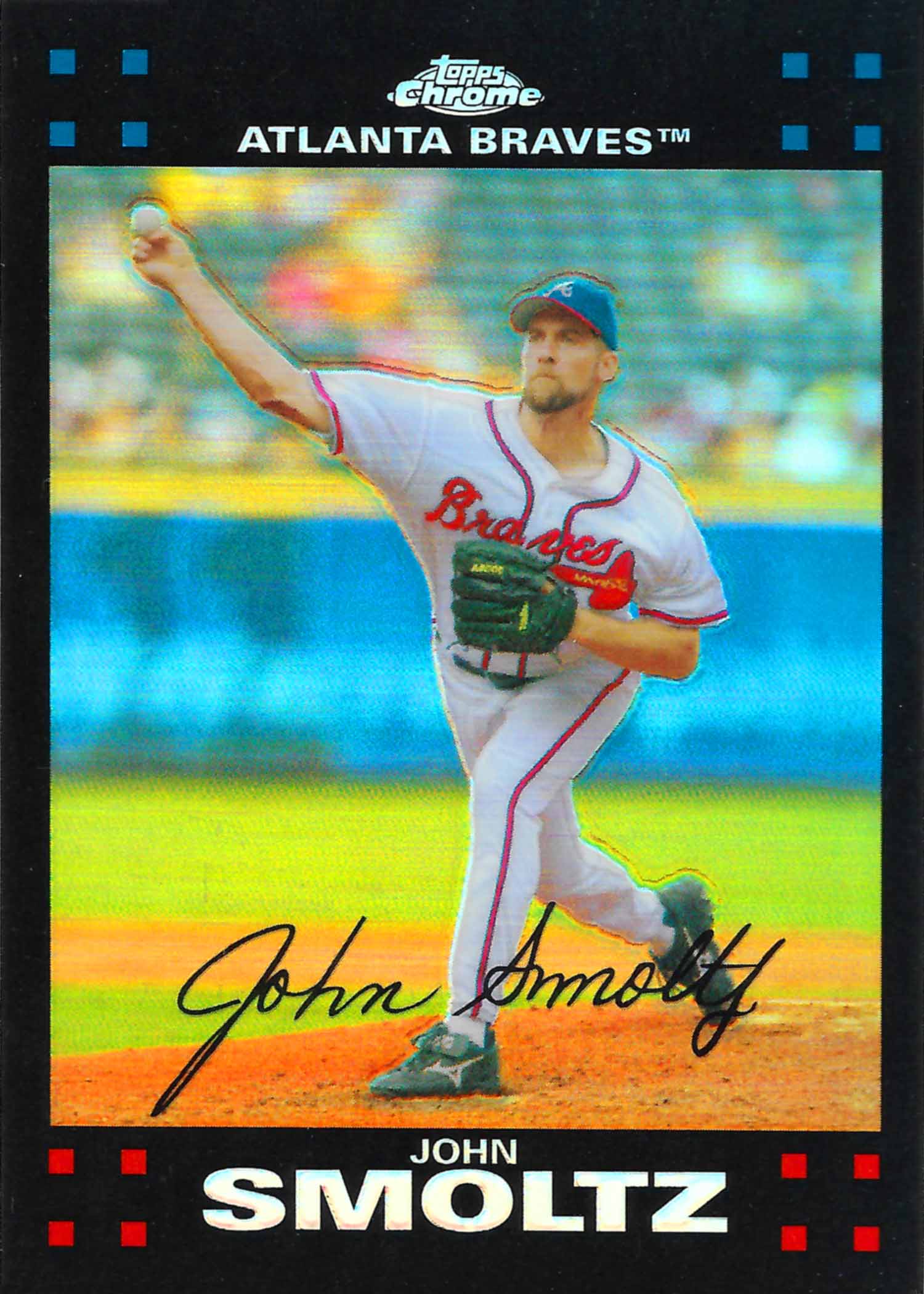  1995 Emotion #108 John Smoltz MLB Baseball Trading Card :  Collectibles & Fine Art