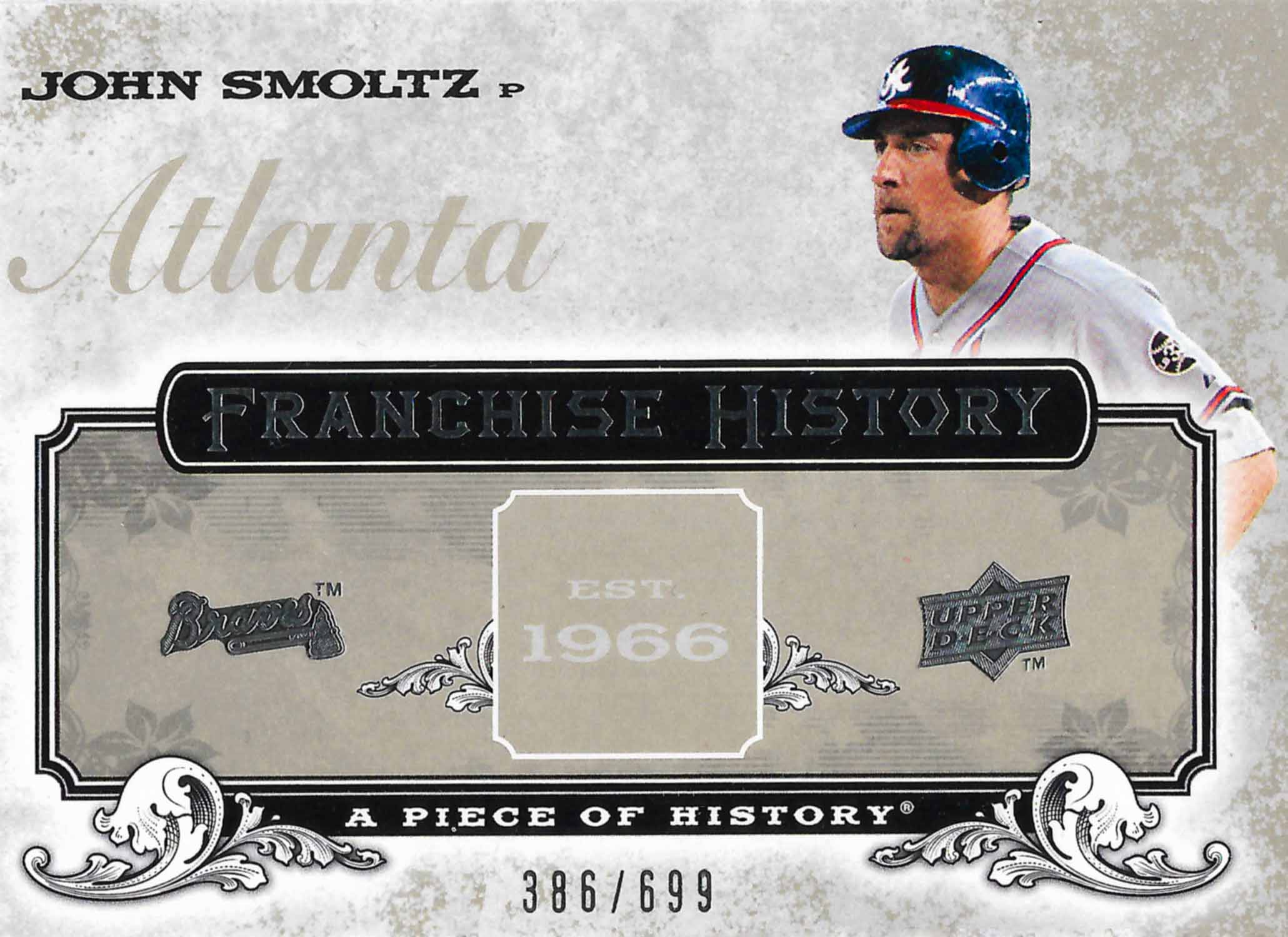 294 John Smoltz - Atlanta Braves - 1995 Upper Deck Baseball – Isolated Cards