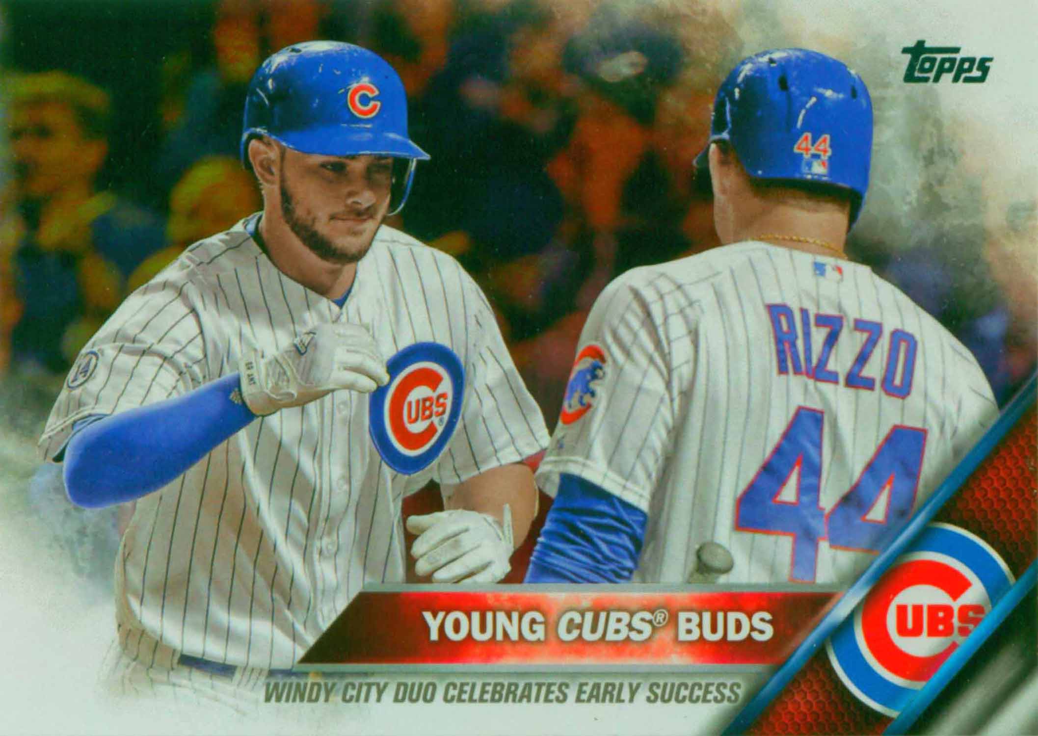 2016 Topps Rainbow Foil Young Cubs Buds