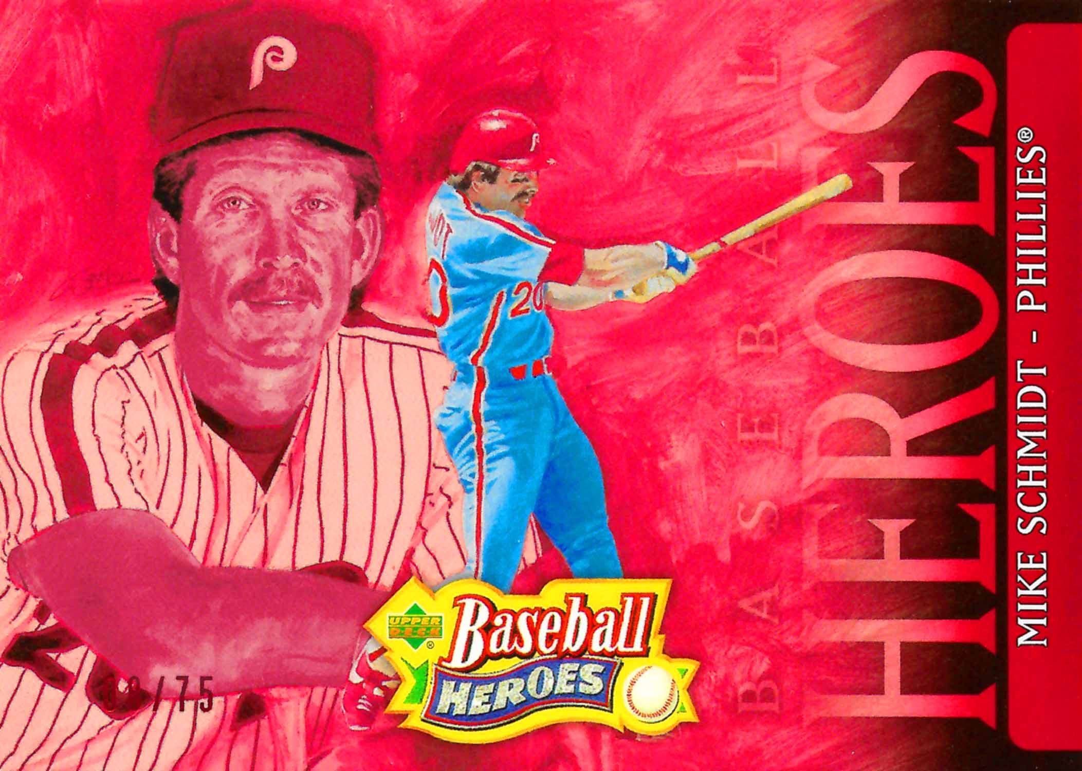 2005 Upper Deck Baseball Heroes Red Header