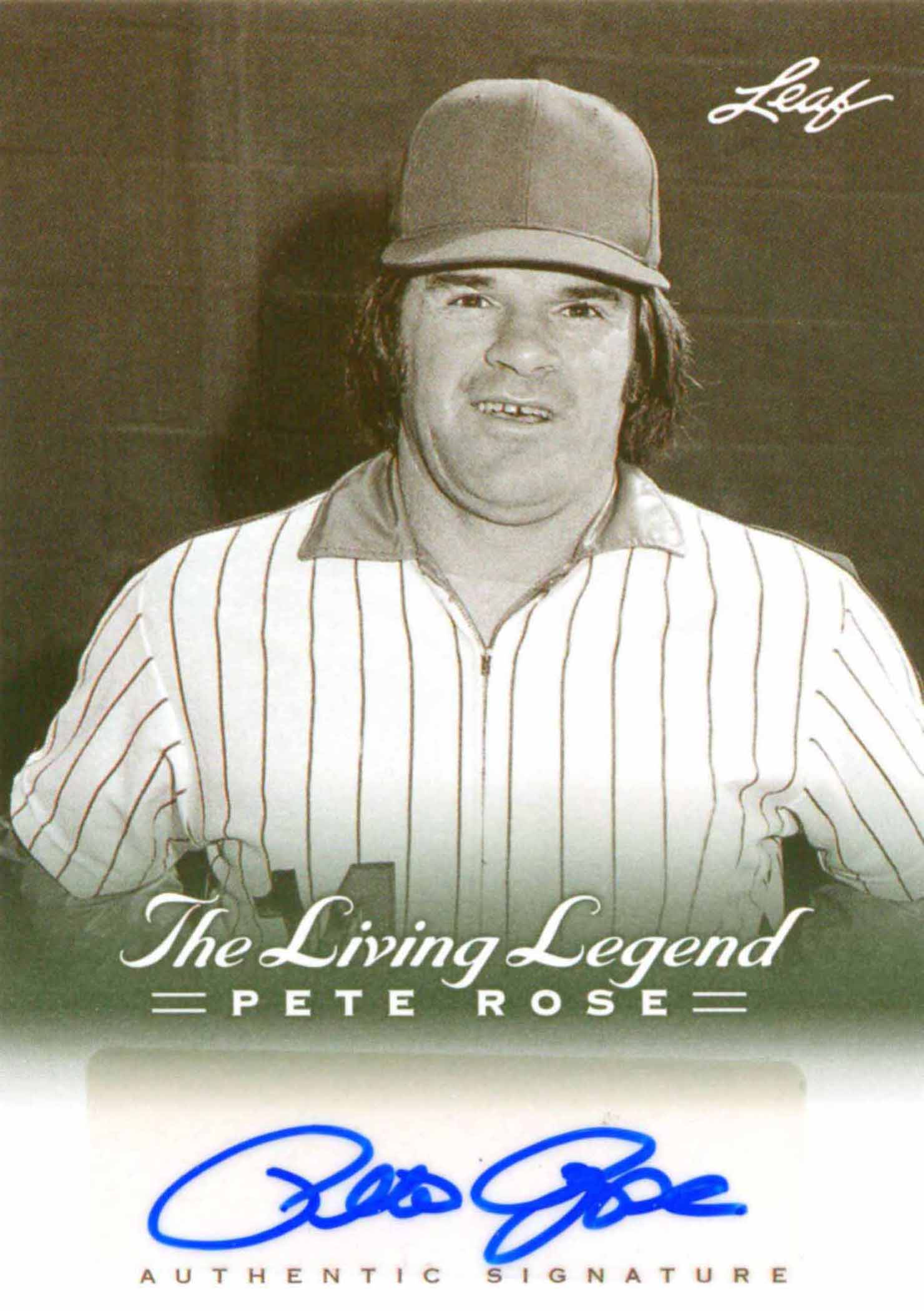 2012 Leaf Pete Rose The Living Legend Autographs