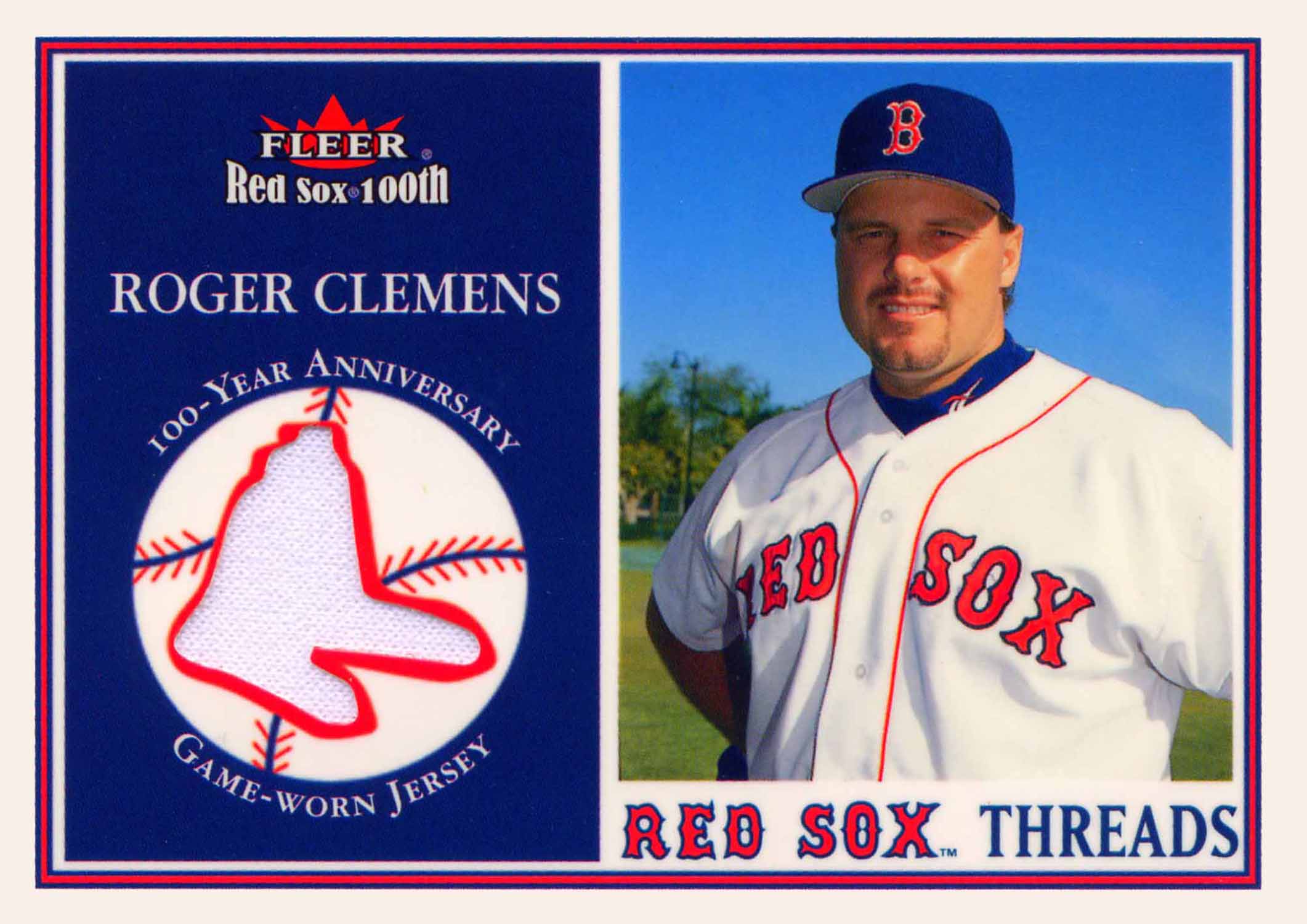 2001 Fleer Red Sox 100th Threads